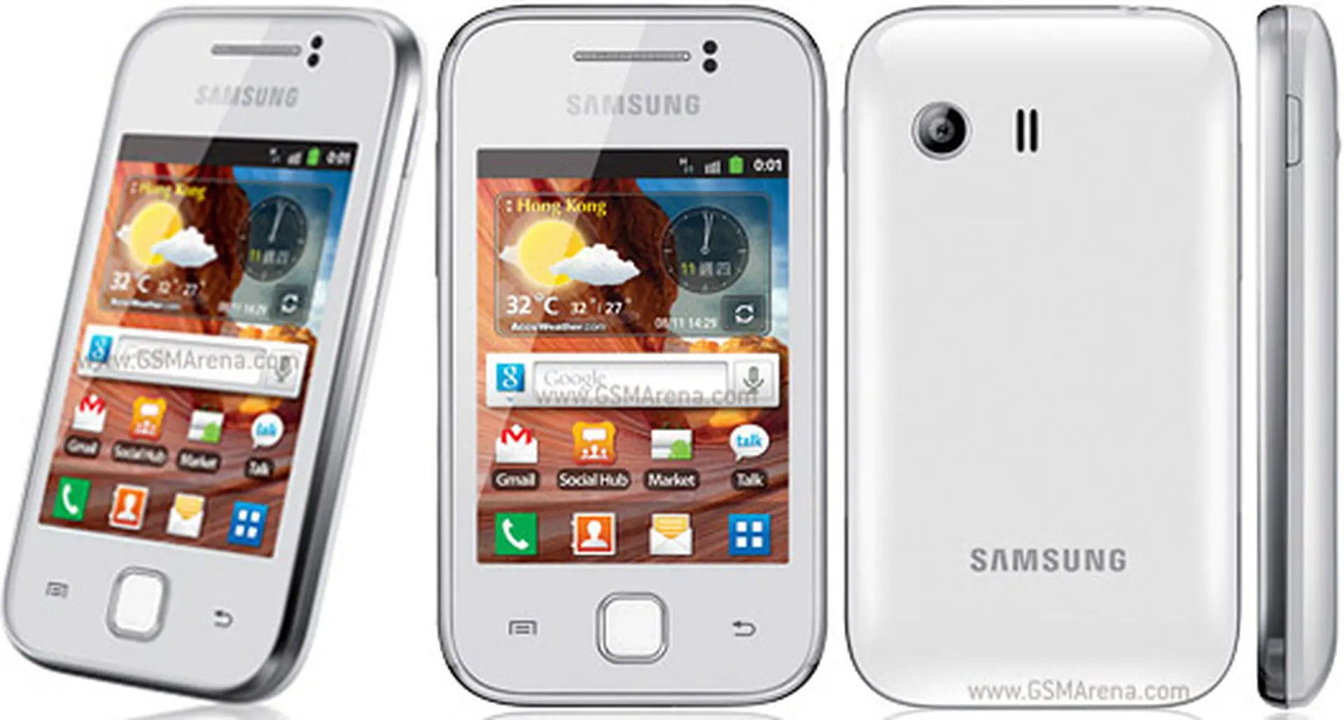 Đánh giá Samsung Galaxy Y thiết kế trẻ trung