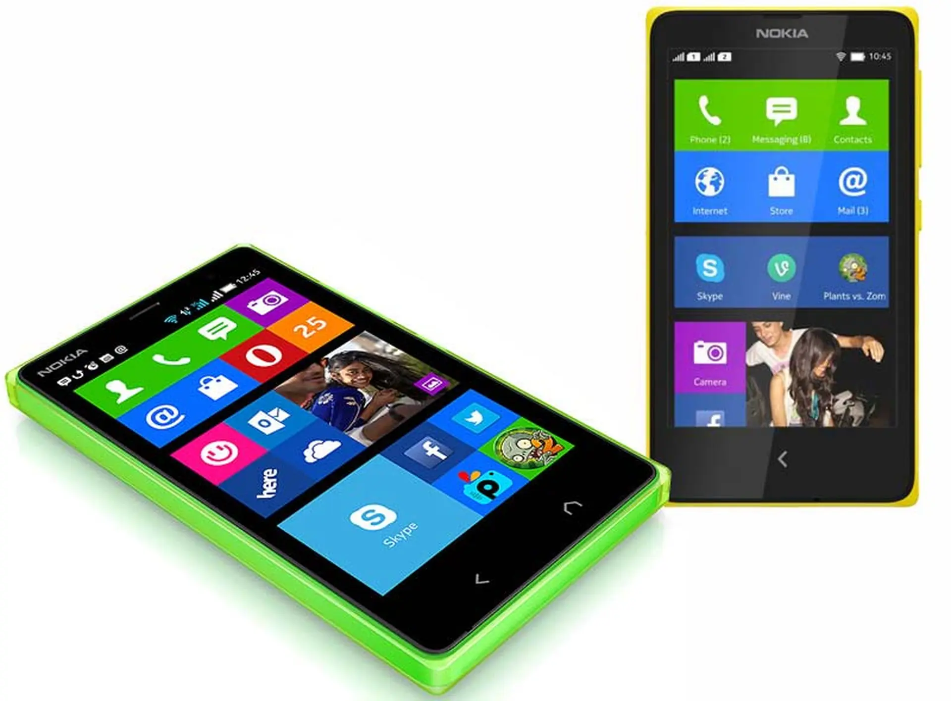 So sánh Nokia X với Nokia X2