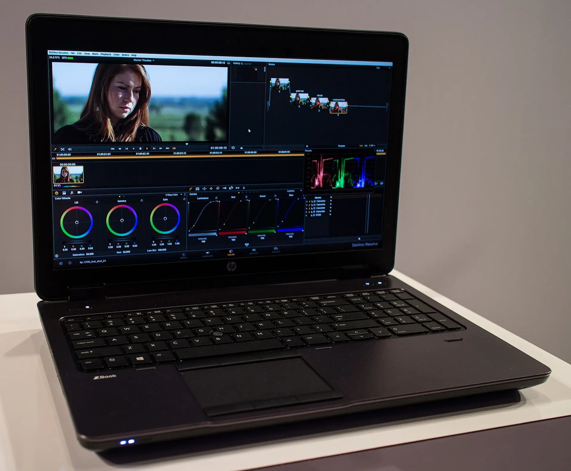 Thiết kế của laptop HP ZBook 15