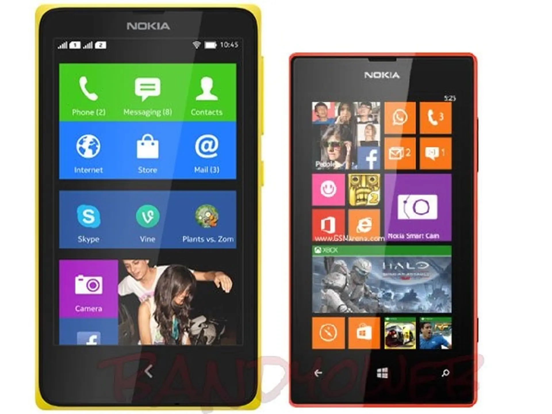 Nokia XL và Nokia Lumia 525 có những điểm gì khác nhau