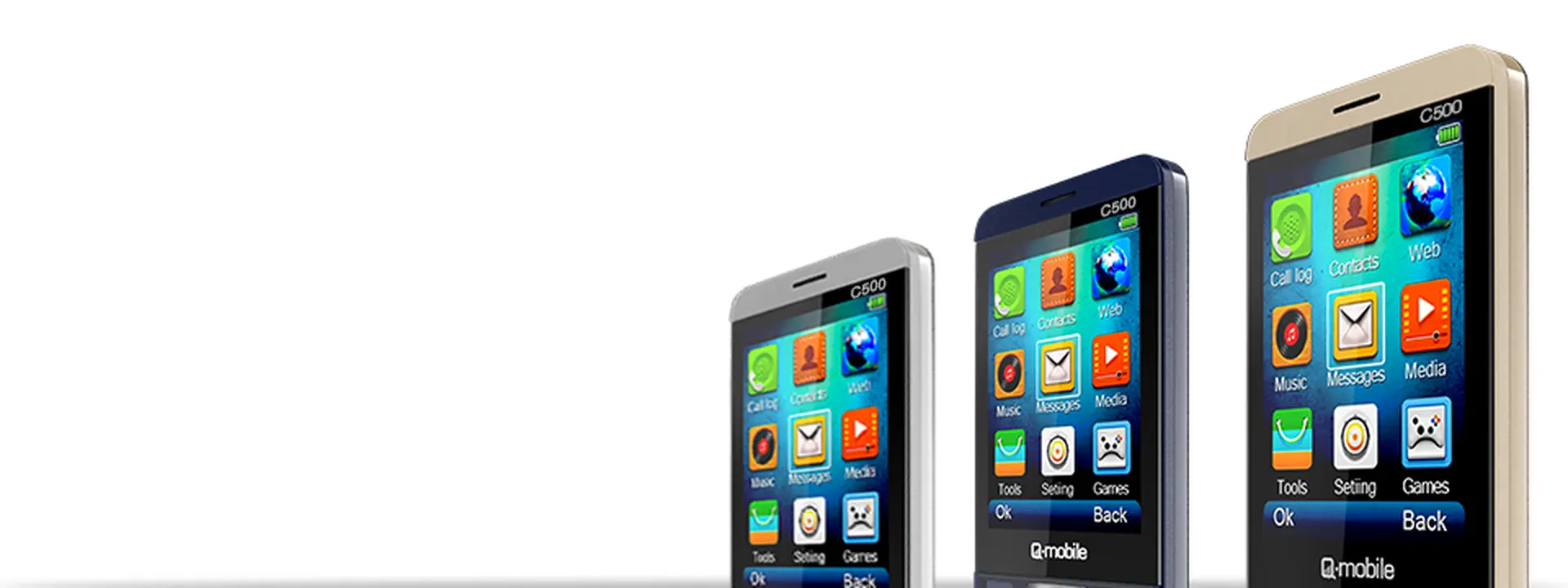 Q-Mobile C500 – lựa chọn hấp dẫn cho dòng điện thoại phổ thông
