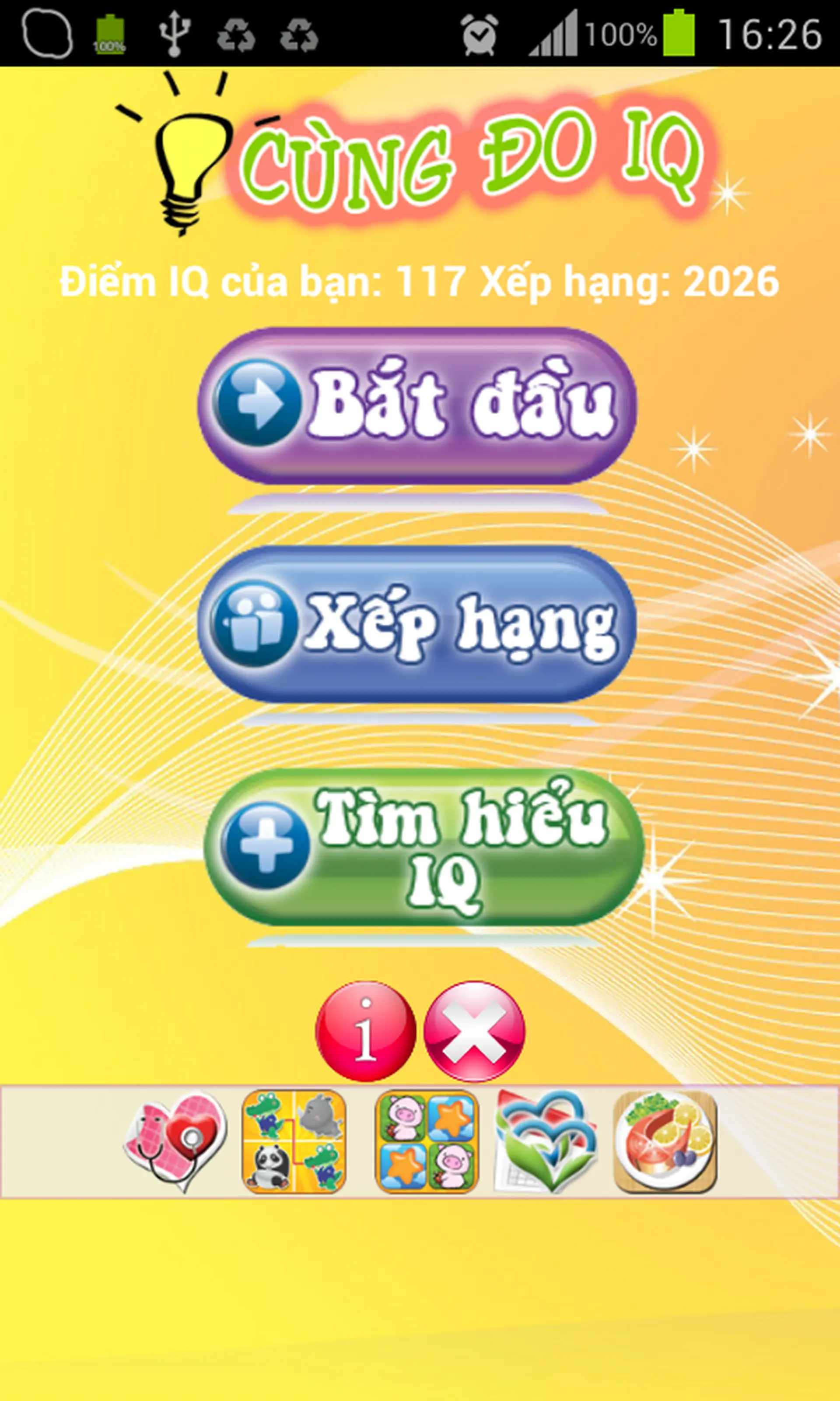 Game trí tuệ cho Smartphone android
