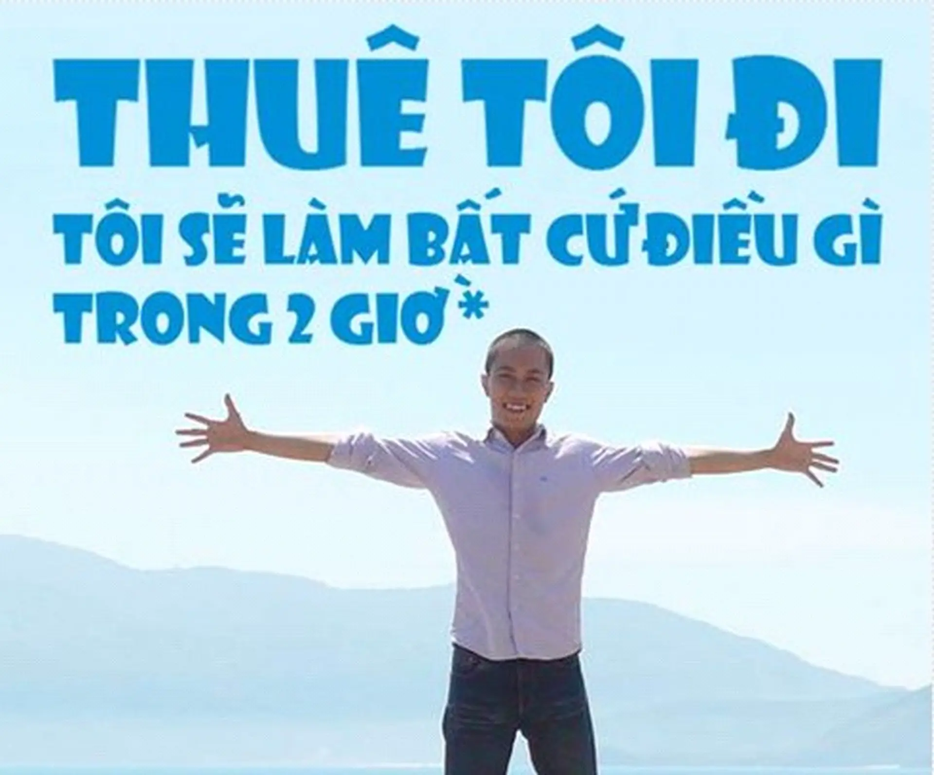 Cộng đồng mạng Facebook xôn xao chuyện chàng trai cho thuê thân 200k/giờ