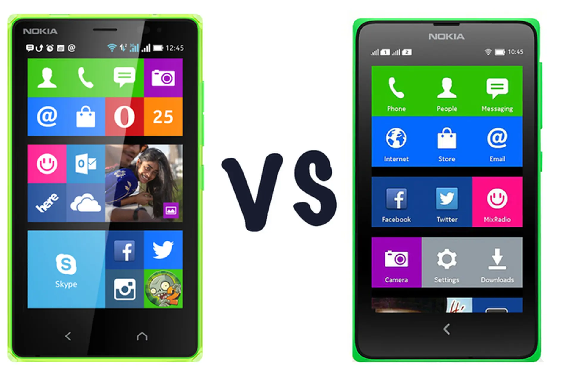 Làm thế nào để phân biệt Nokia X2 và Nokia X