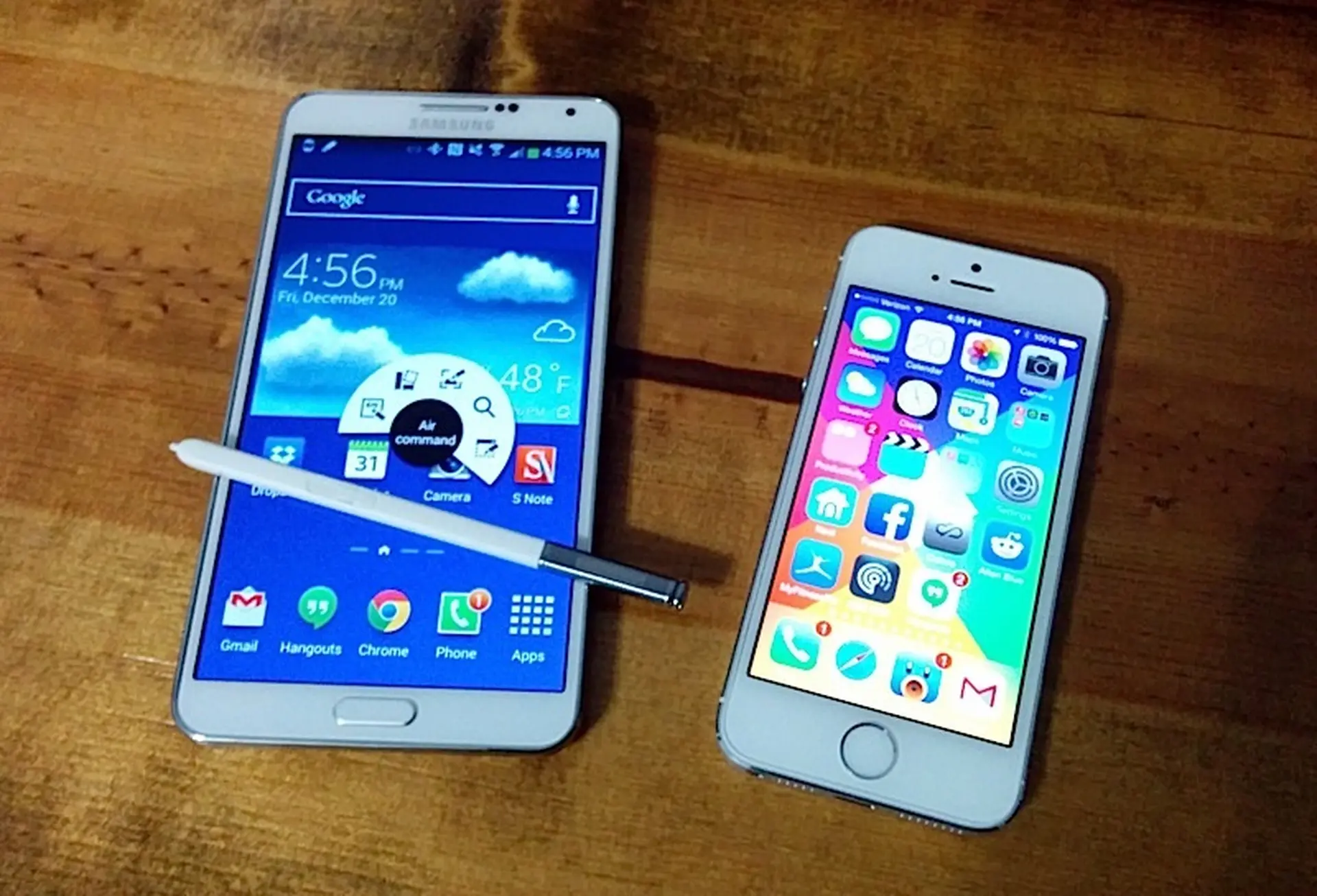 iPhone 6 Plus đối đầu Galaxy Note 4: Không đội trời chung