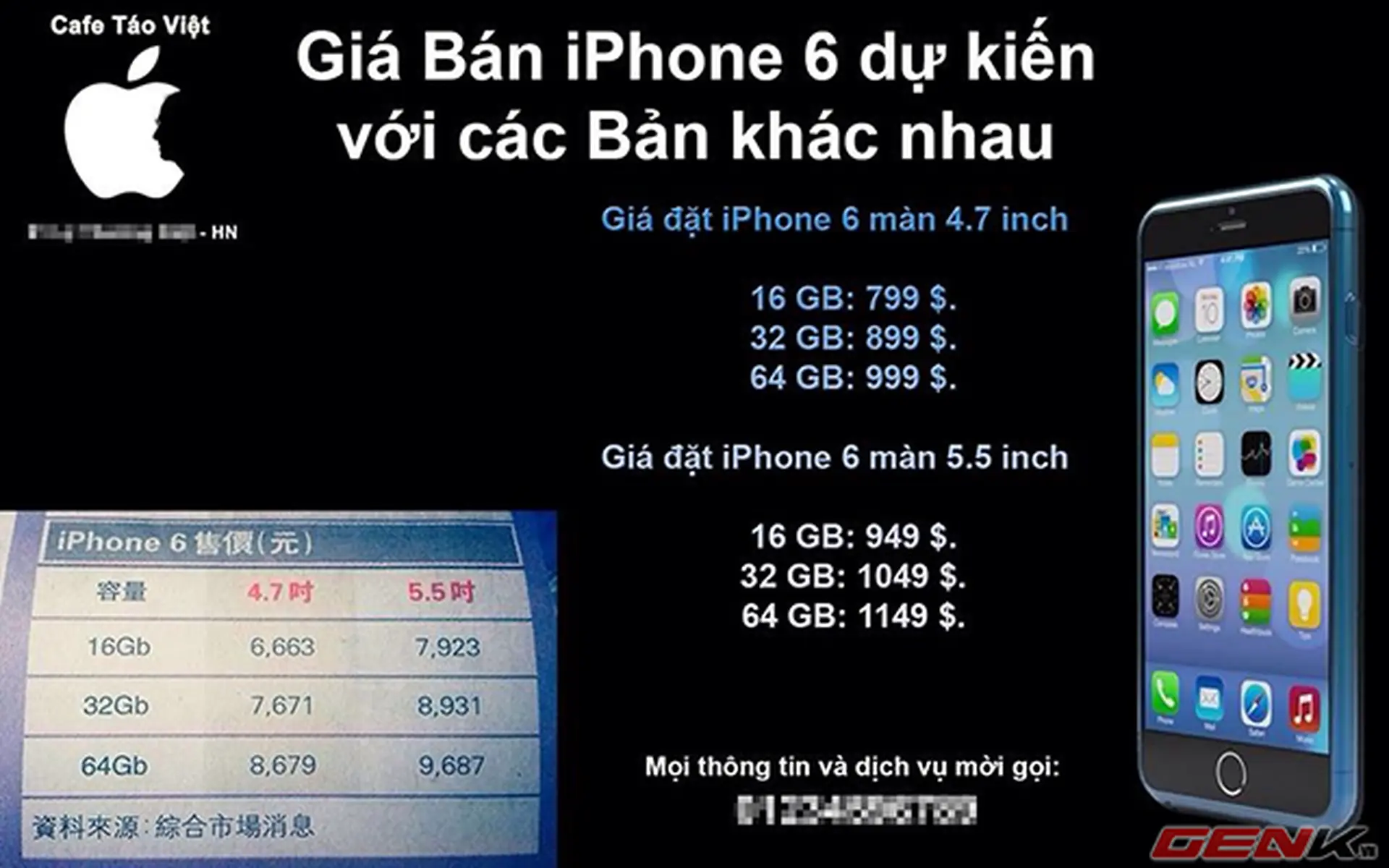 Hướng dẫn đặt mua iPhone 6 ngay hôm nay