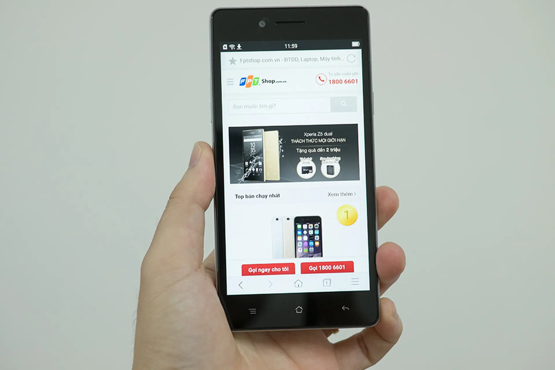 Trên tay nhanh Oppo Neo 7 tại FPTShop : Máy đẹp, nhiều tính năng và giá tốt