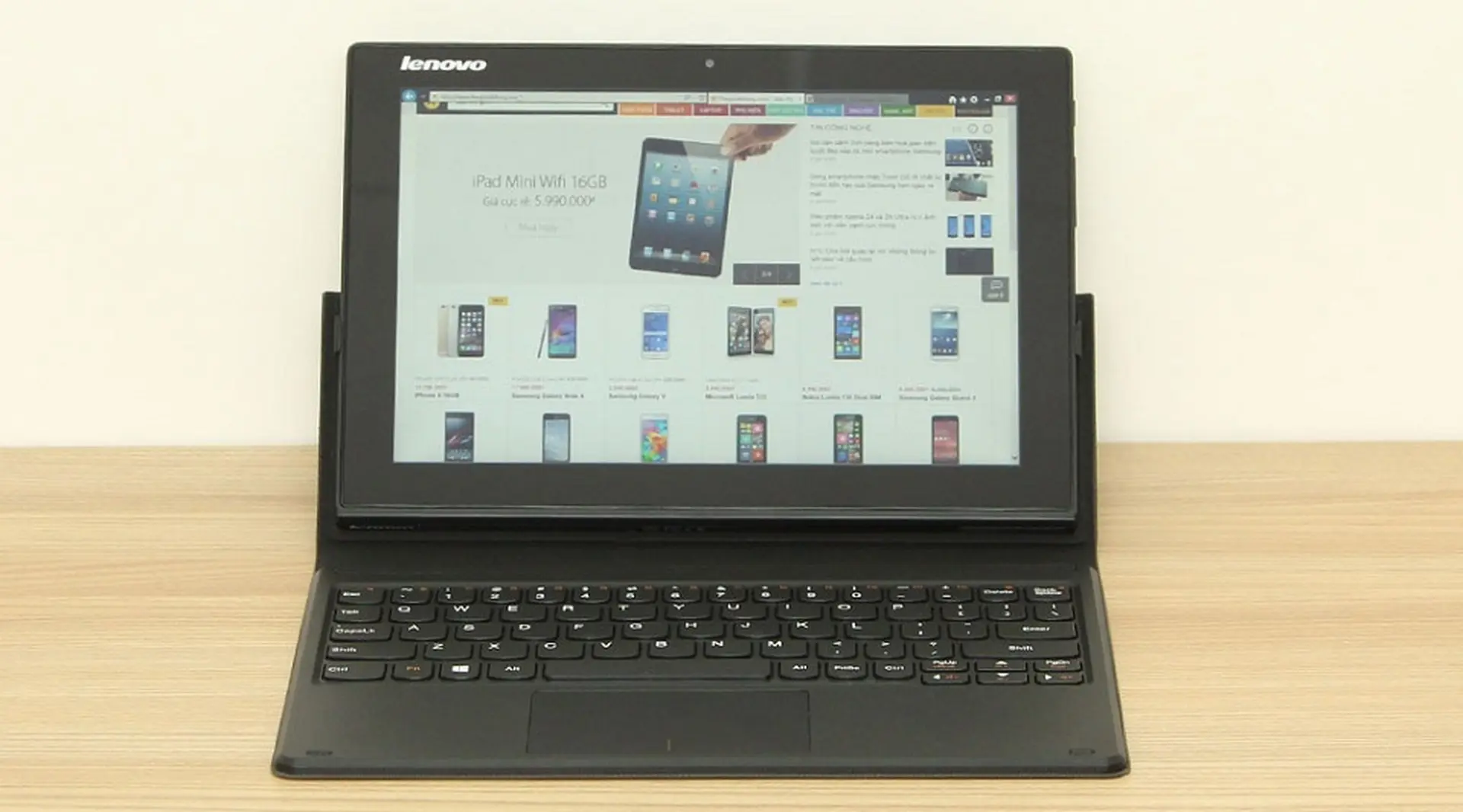 Có nên mua máy tính bảng lai Lenovo MiiX 3 không?