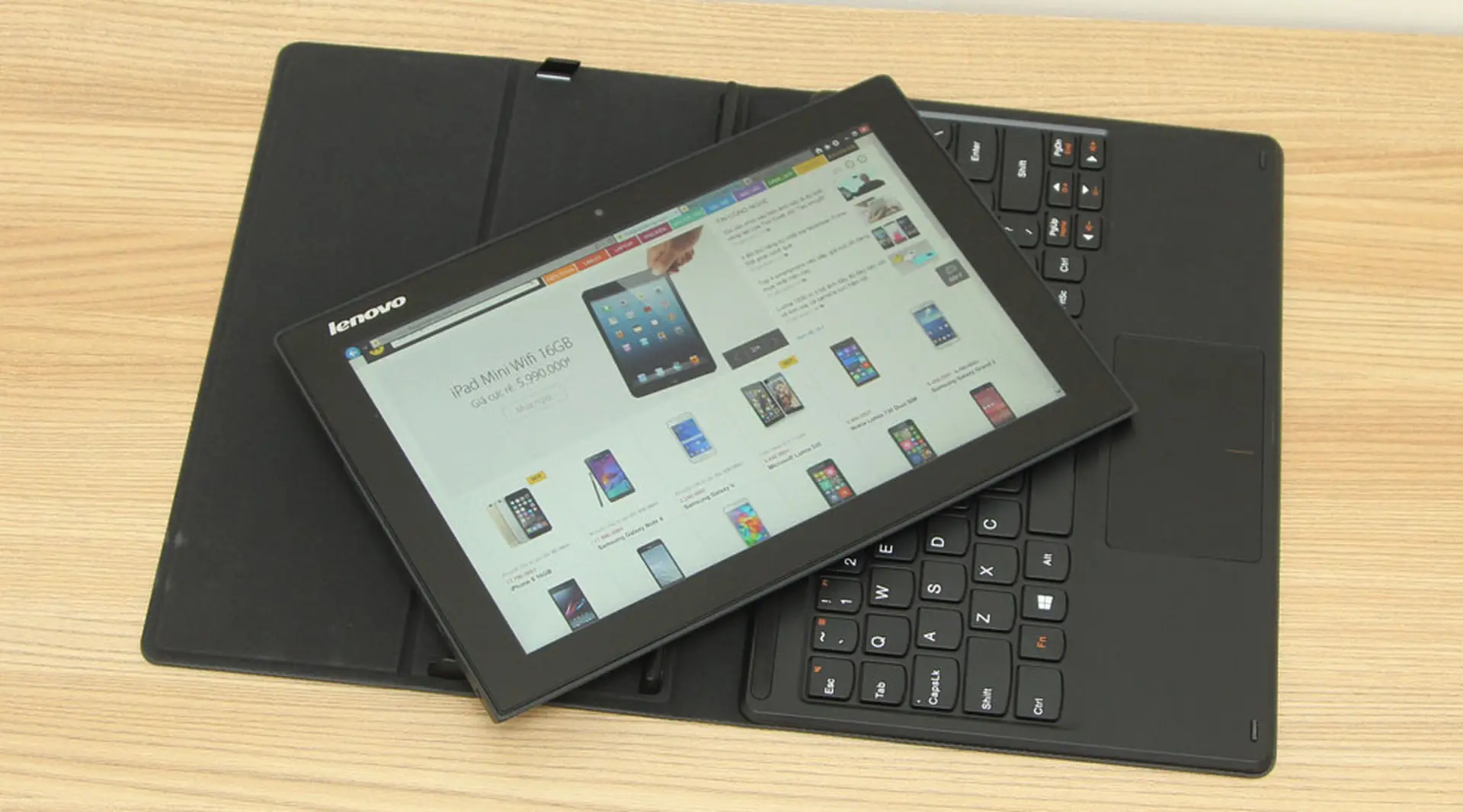 Lenovo Miix 3 - Máy tính bảng lai siêu ấn tượng dịp cuối năm