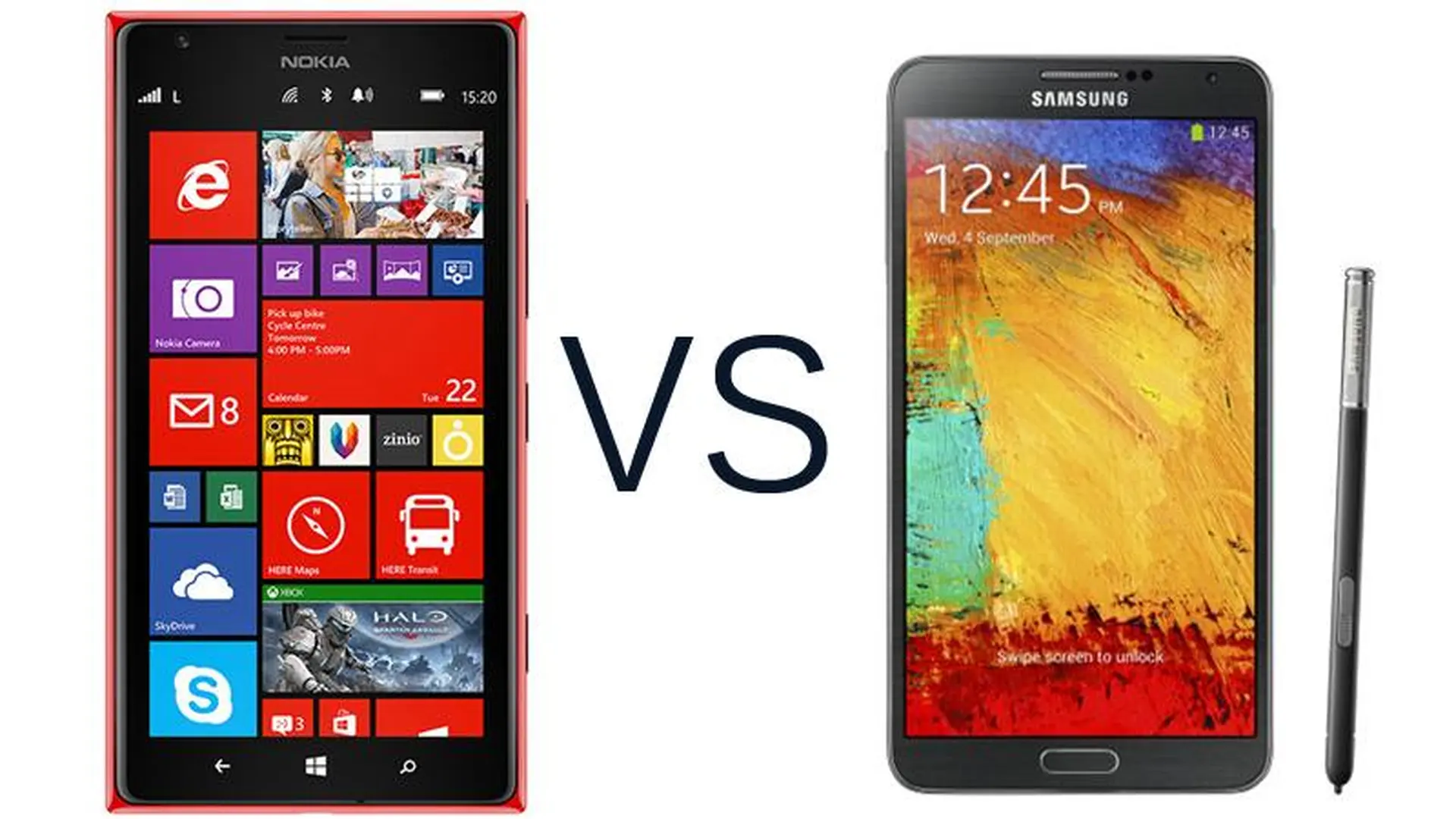 Nên mua Samsung Galaxy Note 3 hay Nokia Lumia 1520: Về thiết kế, màn hình và Pin