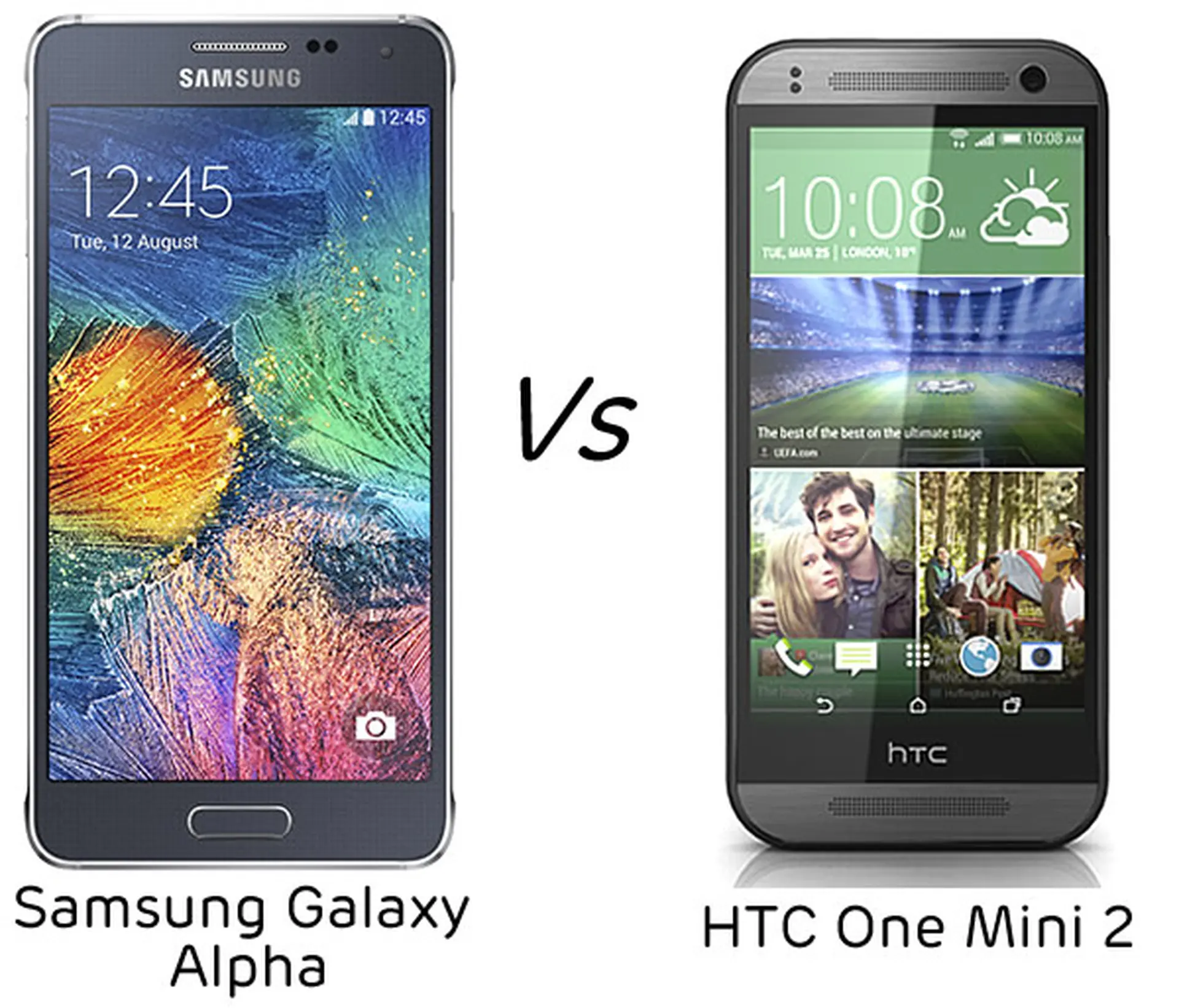 Samsung Galaxy Alpha hay HTC One Mini 2 tốt hơn?