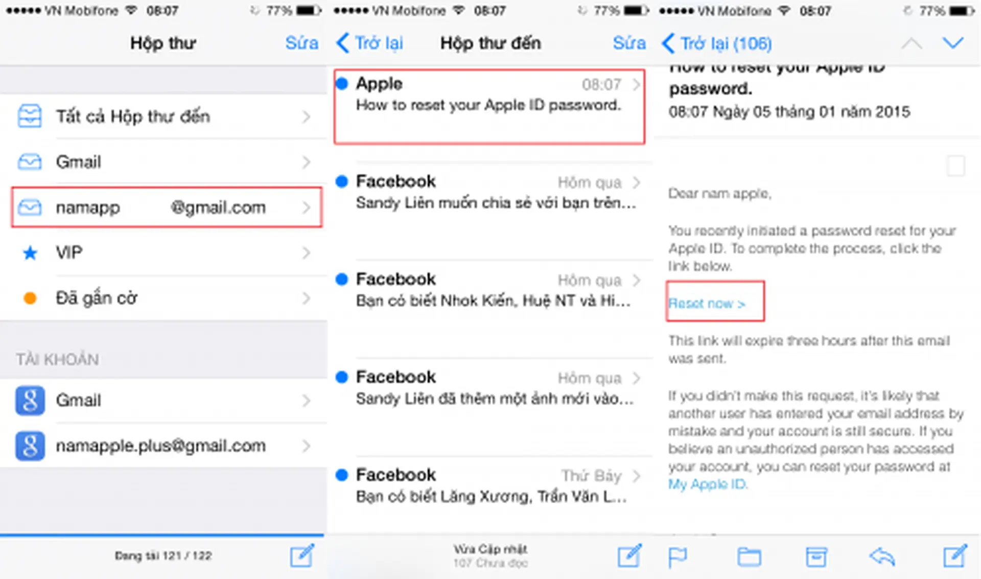 Hướng dẫn lấy lại mật khẩu Apple ID bằng Email chi tiết 