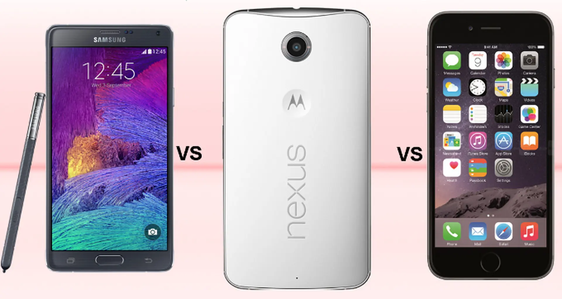 Đánh giá ưu nhược điểm của iPhone 6 Plus vs Nexus 6 vs Note 4 – Phần 1