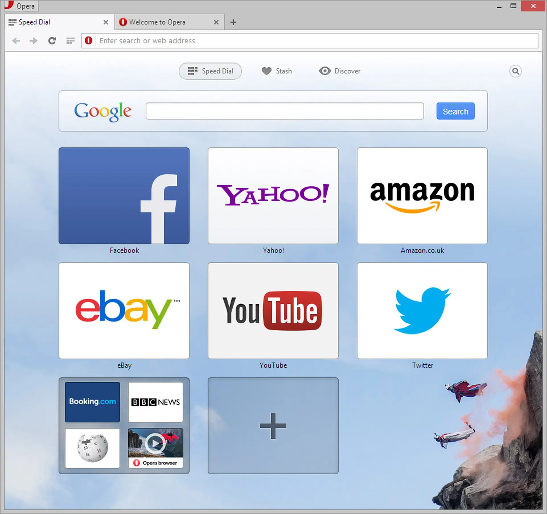 Opera cung cấp trải nghiệm duyệt web tuyệt vời