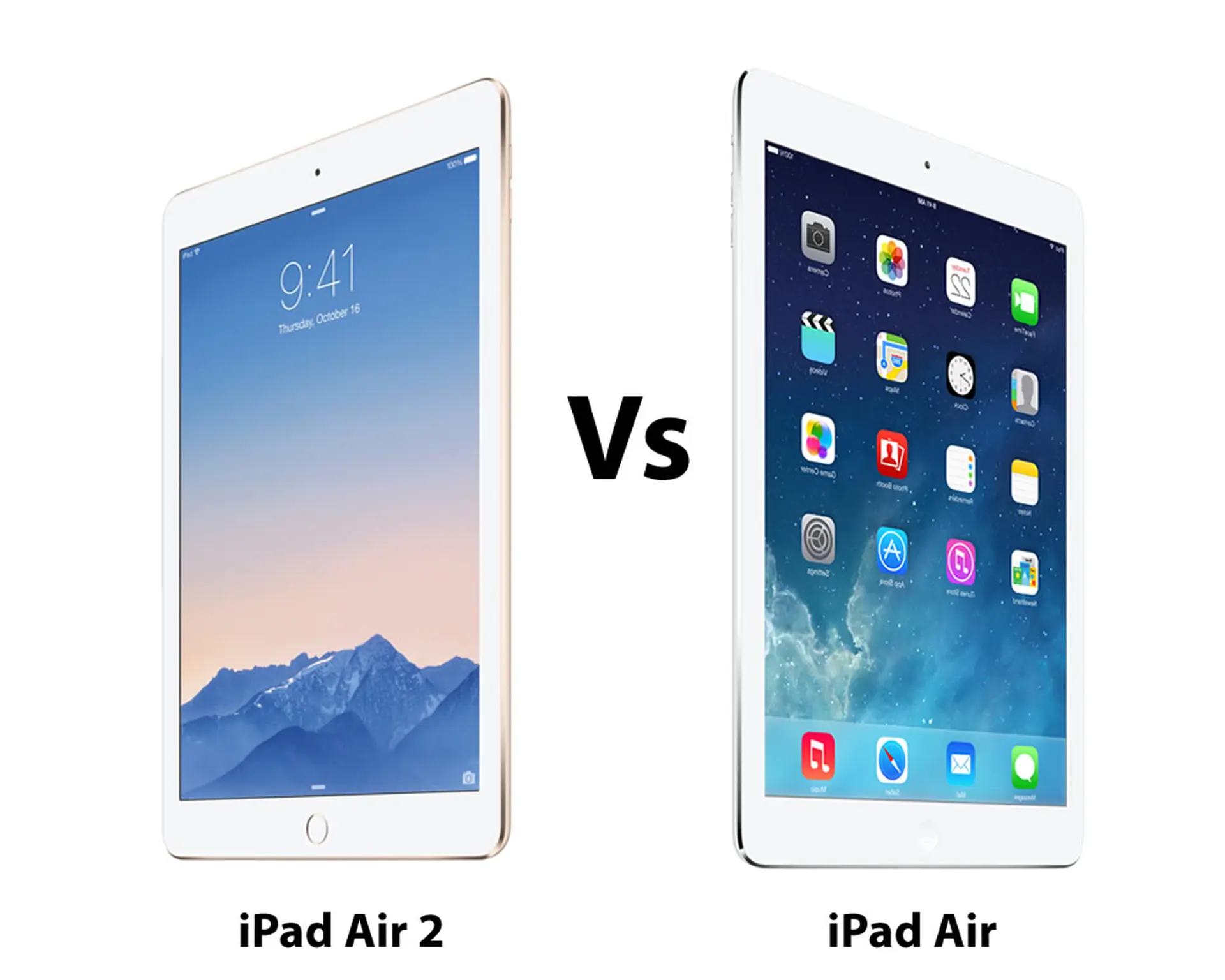Nên mua iPad Air hay iPad Air 2?