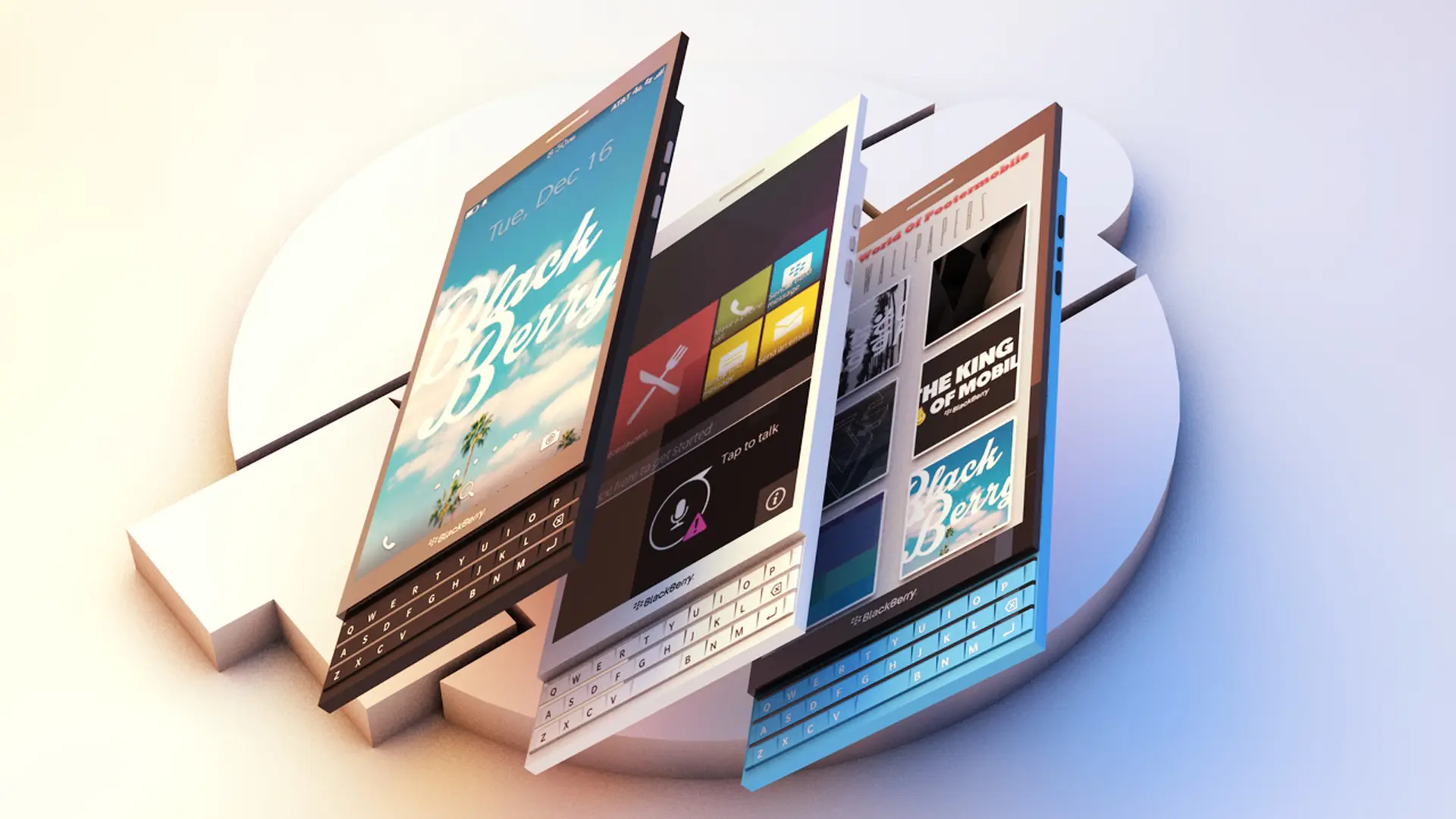 Chiêm ngưỡng ý tưởng thiết kế BlackBerry Flow tuyệt đẹp