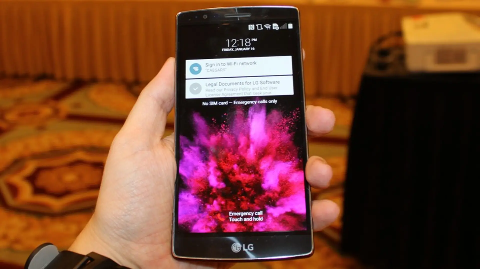 Trên tay nhanh LG G Flex 2
