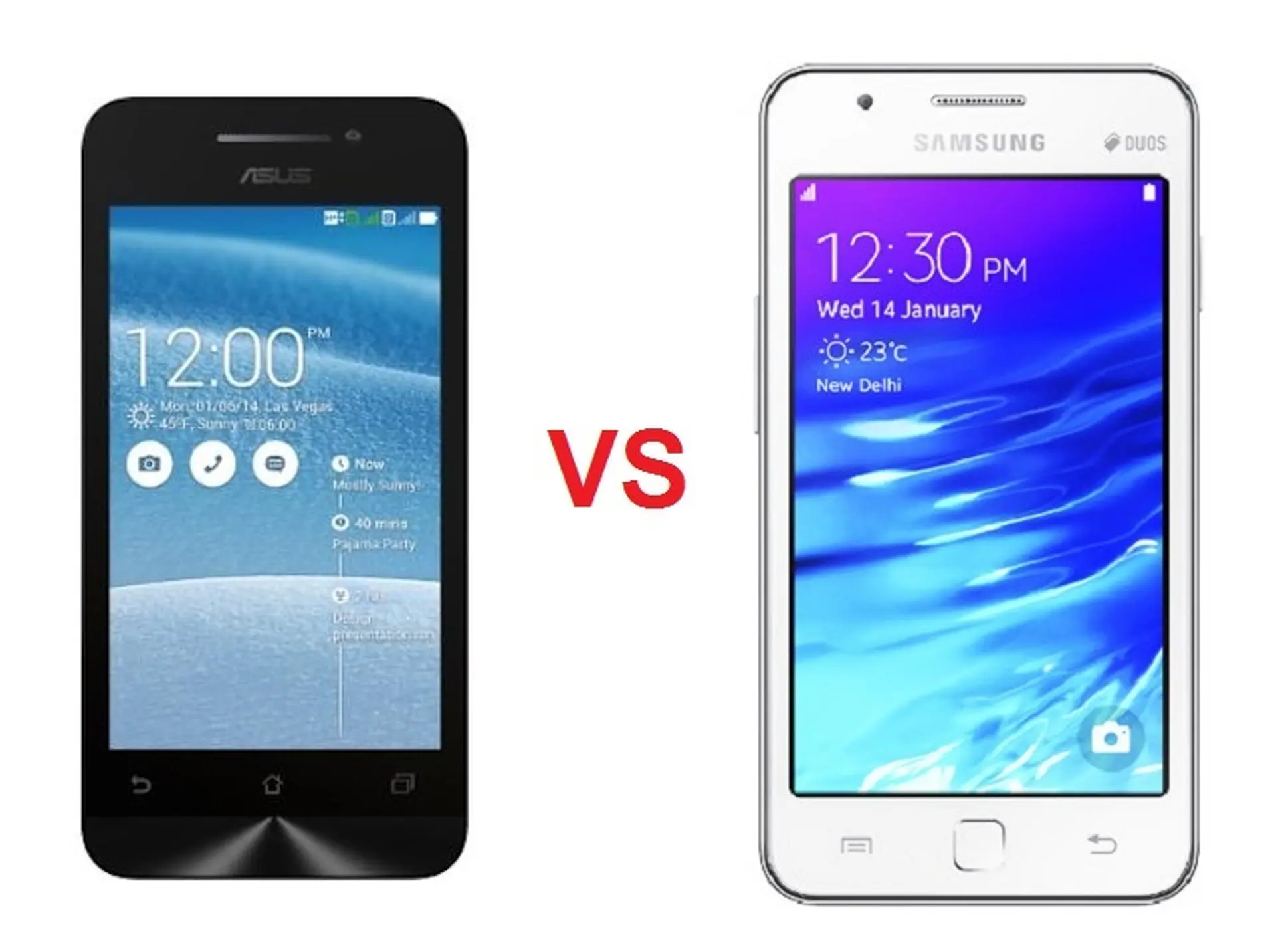 Nên mua Asus Zenfone C hay Sumsung Z1 Tizen