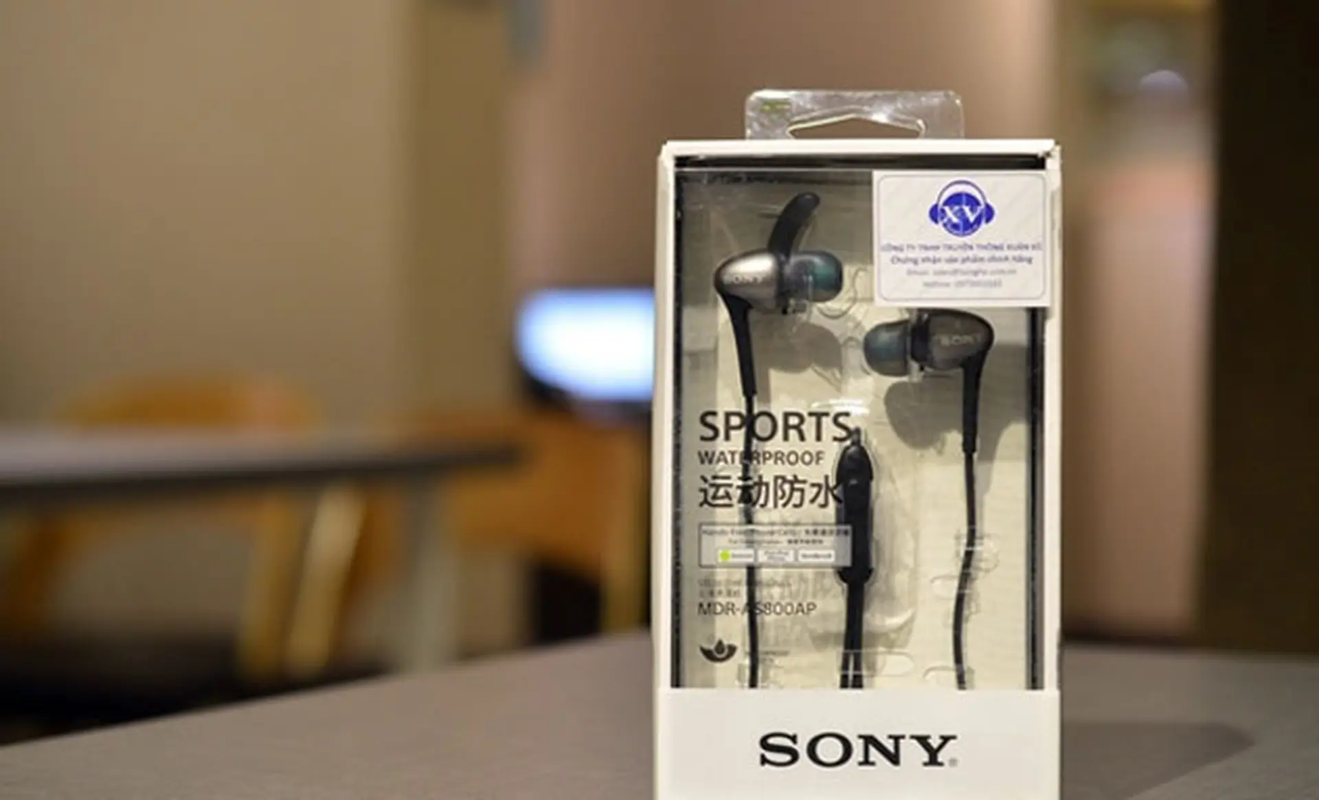 Trải nghiệm tai nghe thể thao Sony MDR-AS800AP