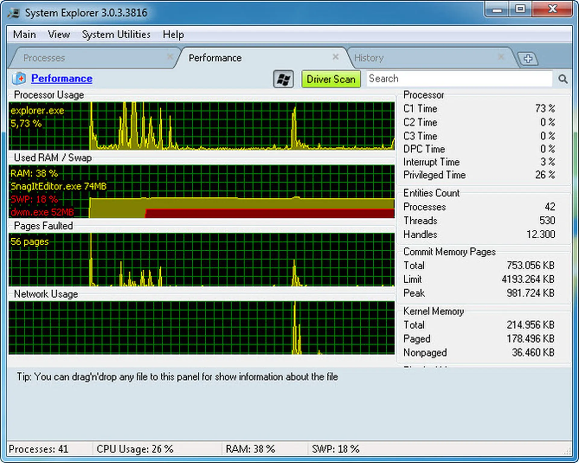 System Explorer – Phần mềm theo dõi hệ thống hoàn hảo