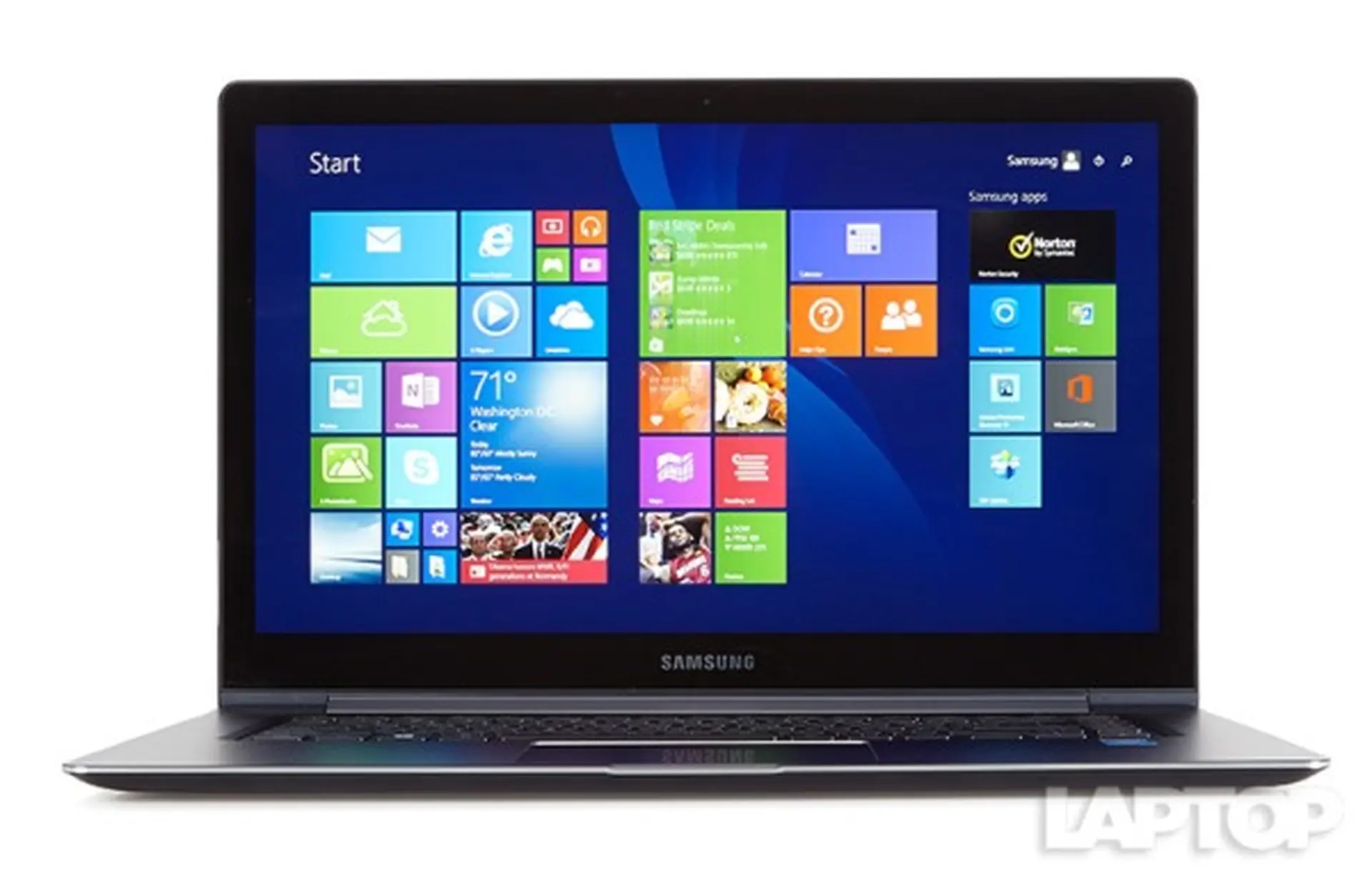 Đánh giá màn hình và loa của laptop Samsung ATIV Book 9