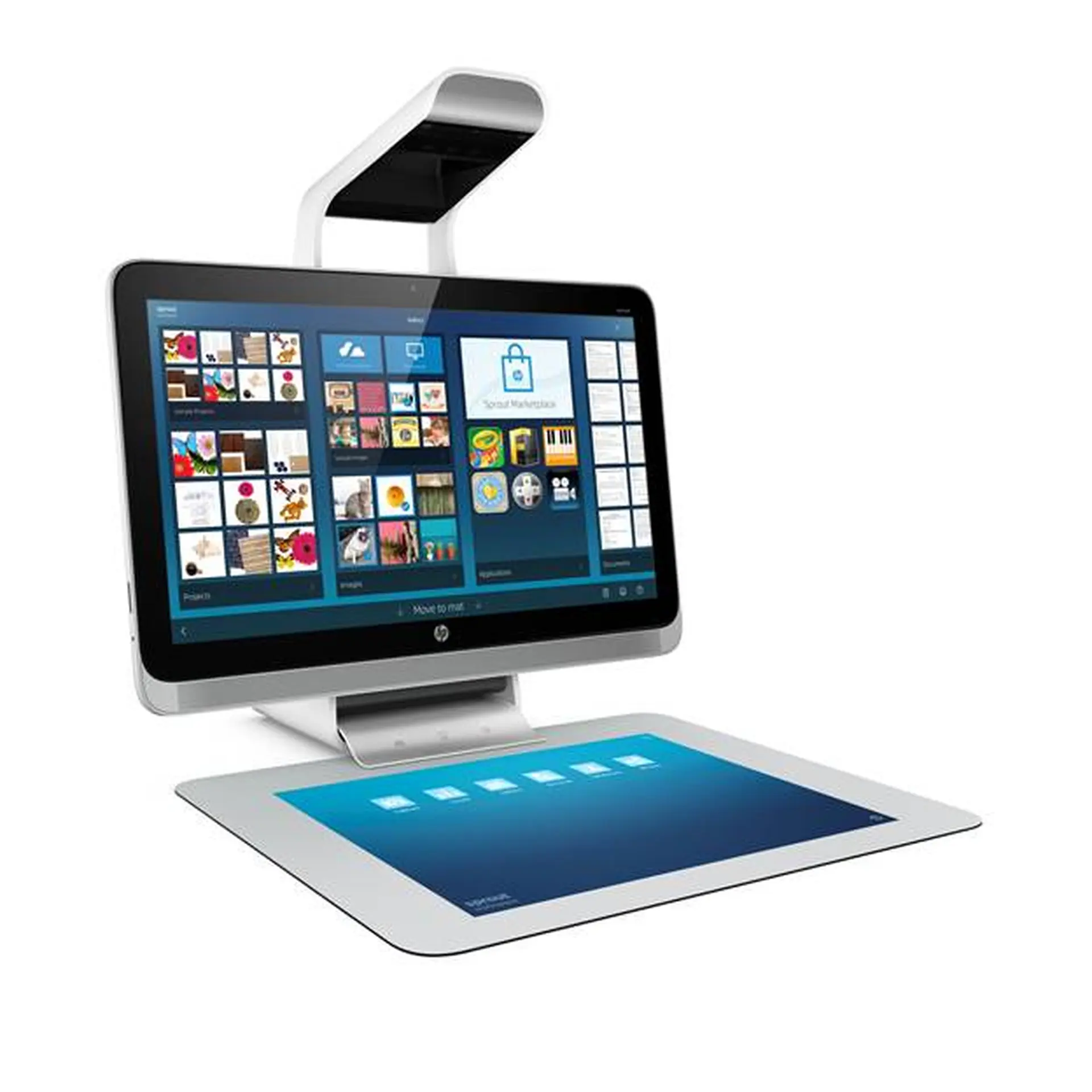 HP Sprout: Máy tính để bàn All-in-one cao cấp của HP