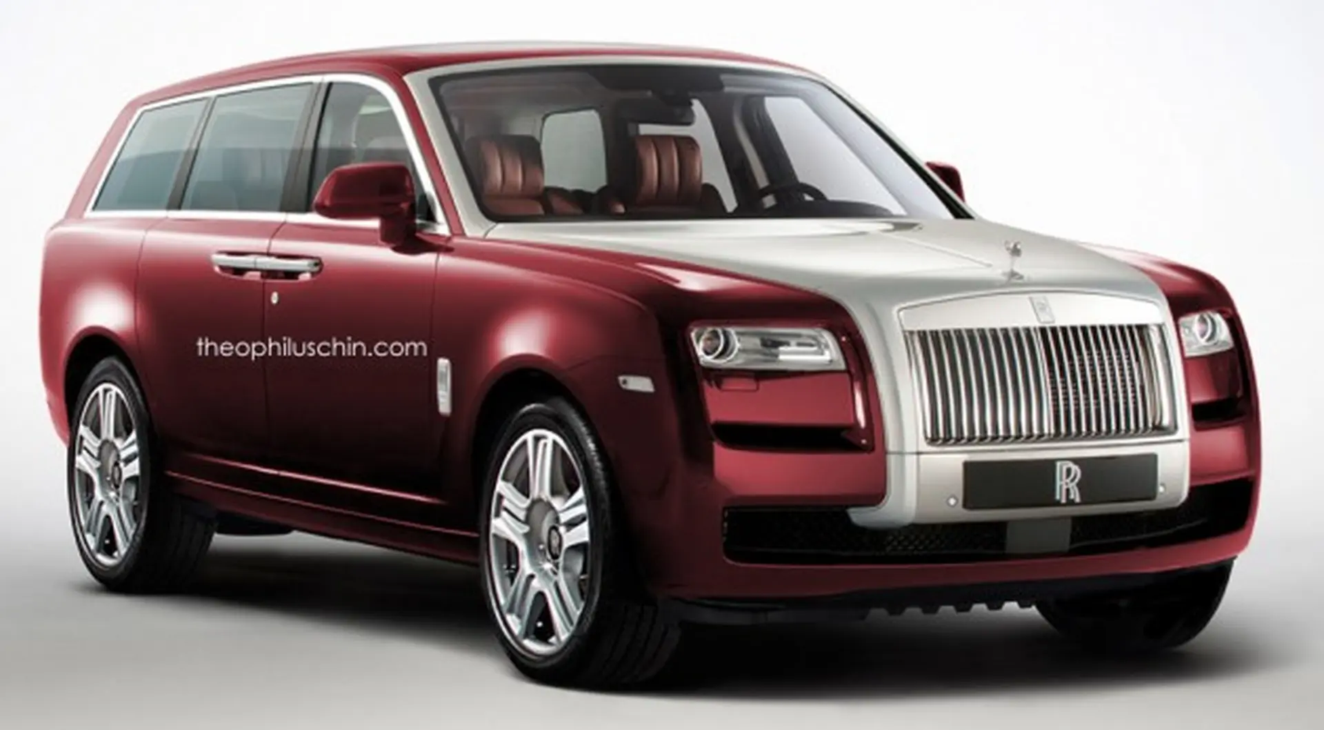 Hình ảnh phác họa Rolls-Royce SUV, chiếc xe đa dụng hạng sang