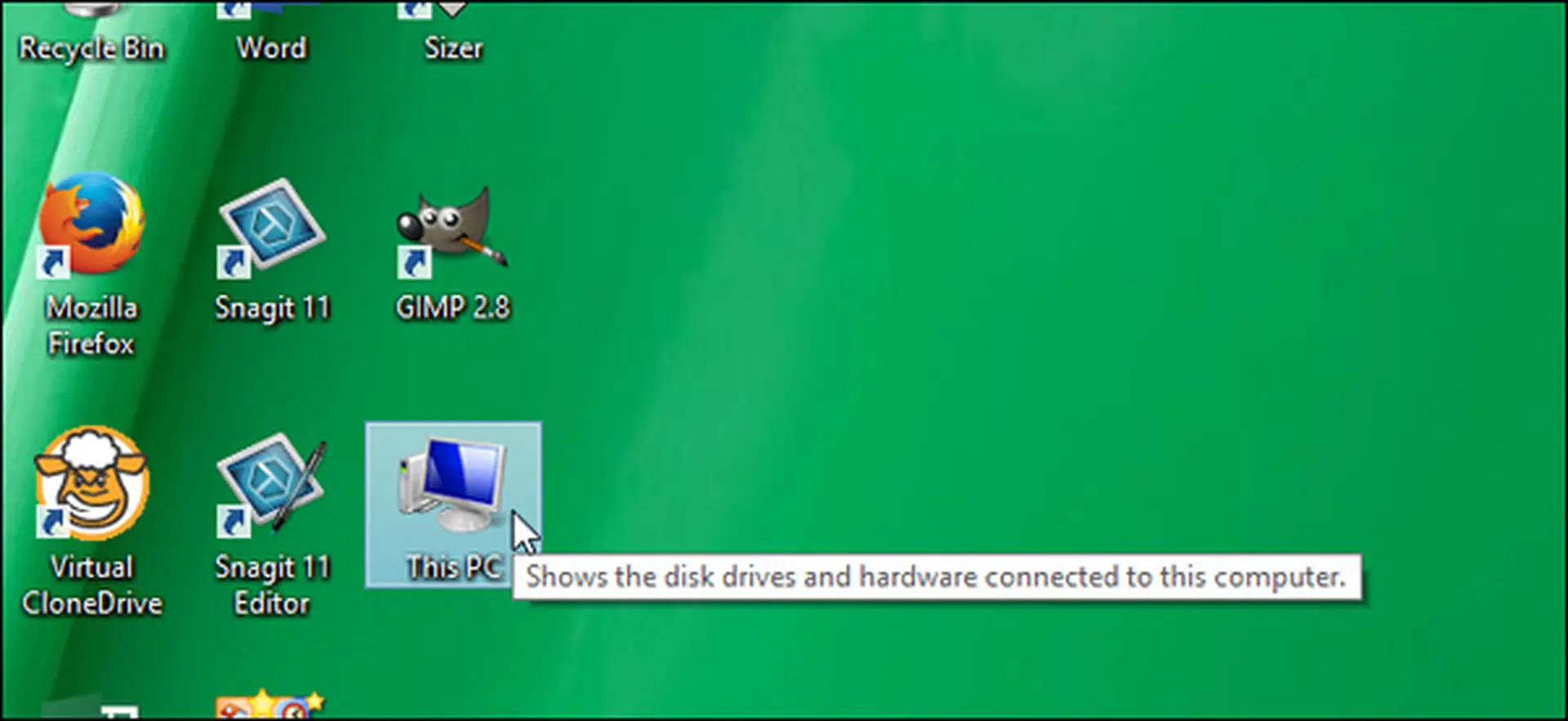 Cách làm hiển thị biểu tượng My Computer trên windows 8