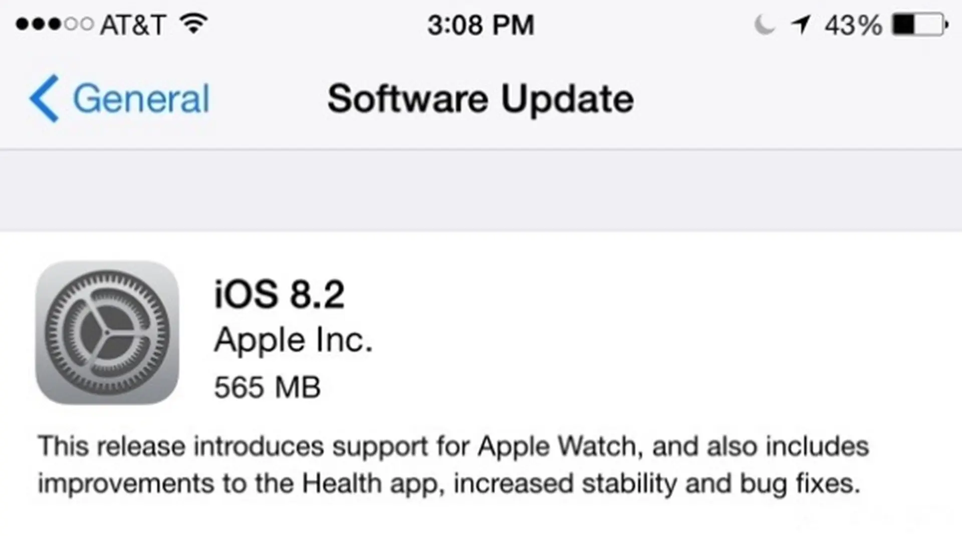 Apple chính thức công bố bản cập nhật iOS 8.2
