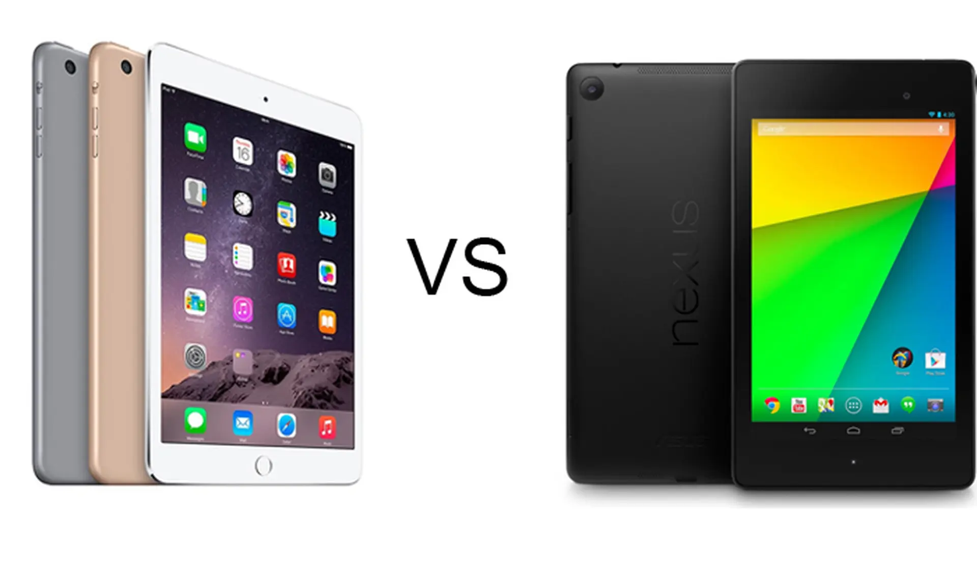 Thiết kế và hiệu suất của iPad mini 3 vs Nexus 7: Máy tính bảng nào tốt hơn cho công việc?