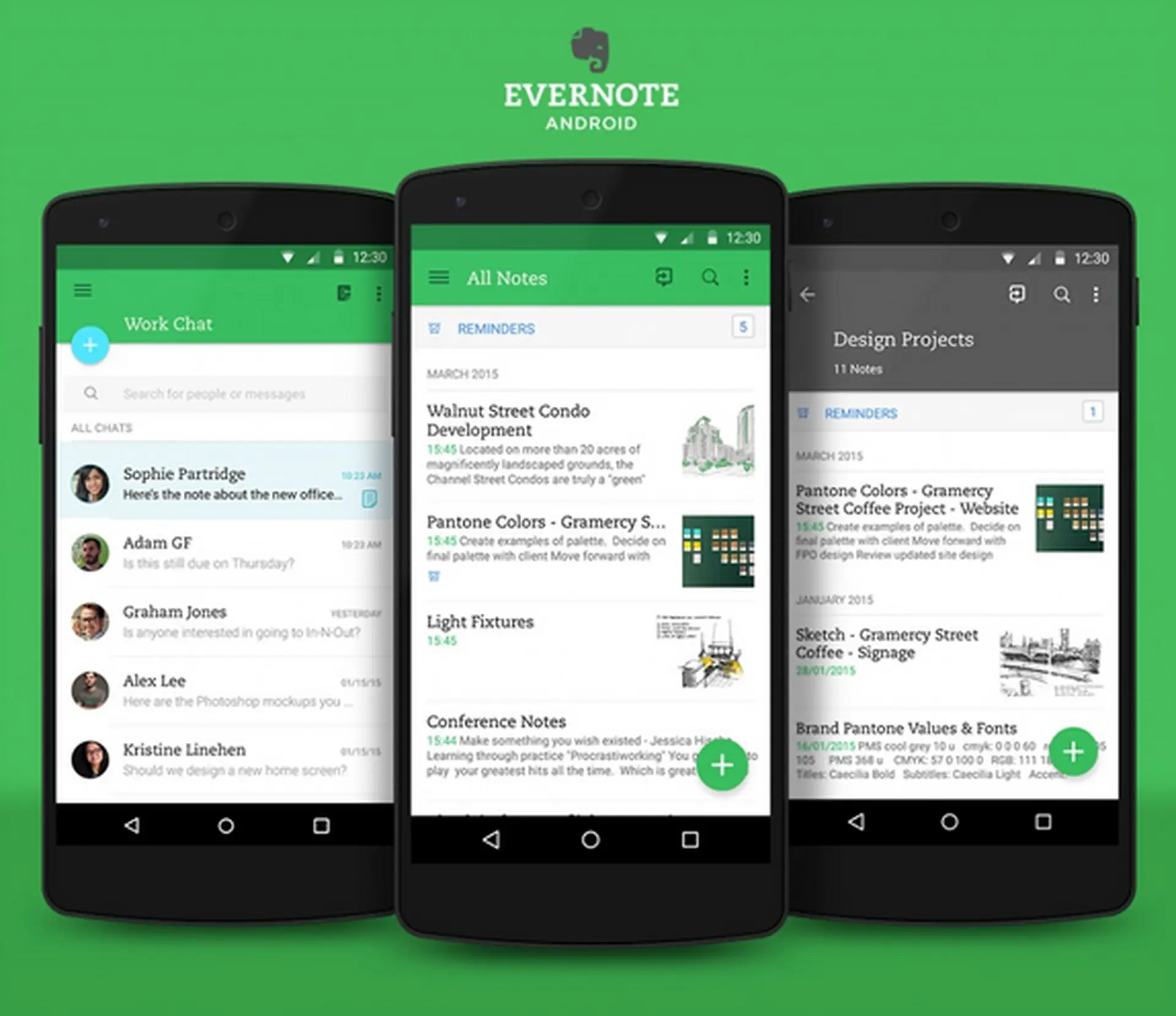 Phiên bản Android của Evernote nhận được bản cập nhật với thiết kế mới ấn tượng