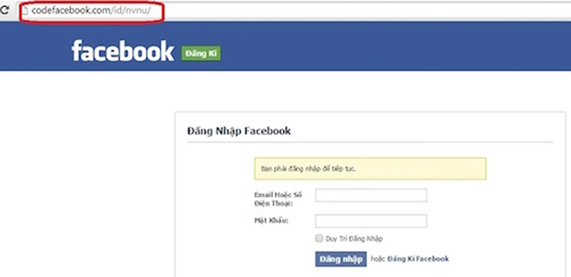 Làm thế nào khi bấm phải link lừa đảo trên facebook