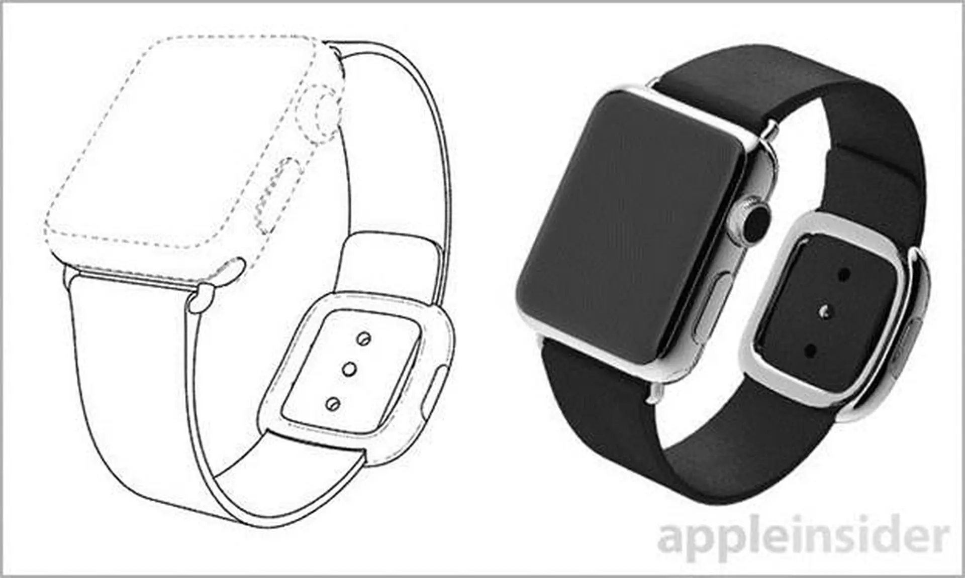 Móc khóa hiện đại của Apple Watch lộ diện chi tiết trong bằng sáng chế mới