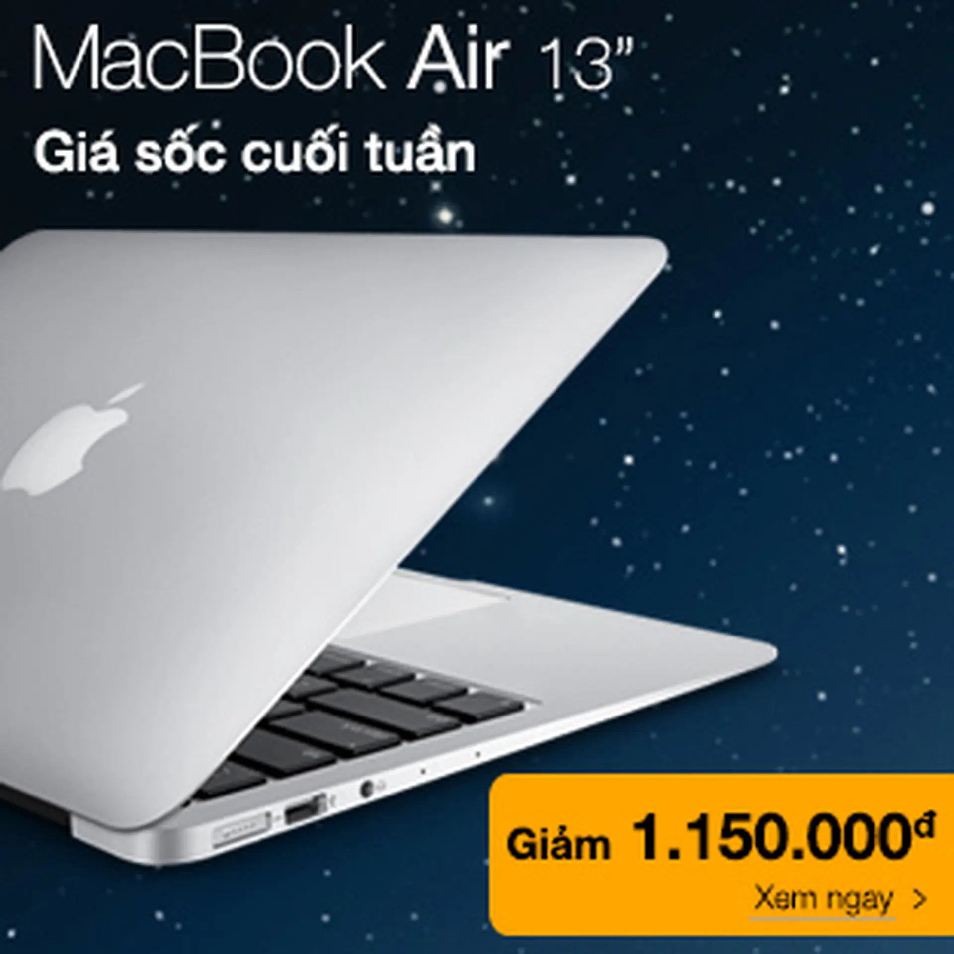 Macbook Air 13' giảm giá sốc