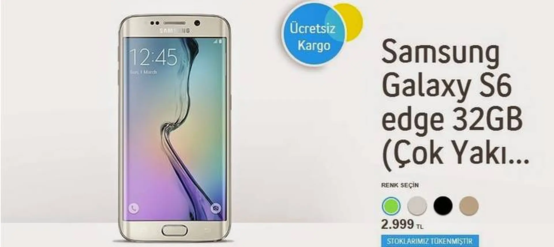 SamSung Galaxy S6 và Galaxy S6 Edge có thể được đặt trước tại Thổ Nhĩ Kỳ  