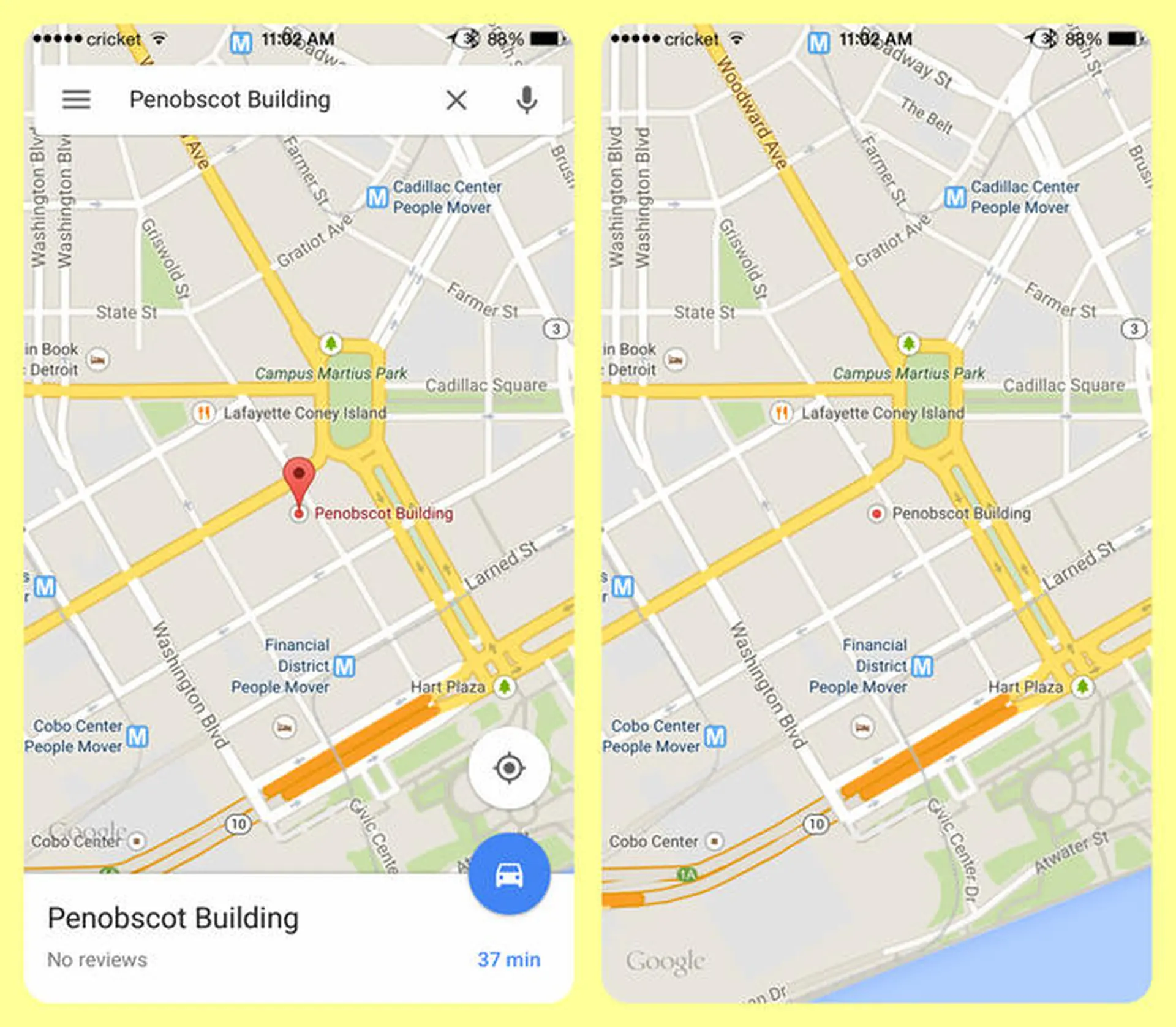 Hướng dẫn sử dụng 4 tính năng mới được bổ sung cho Google Maps trên iOS.