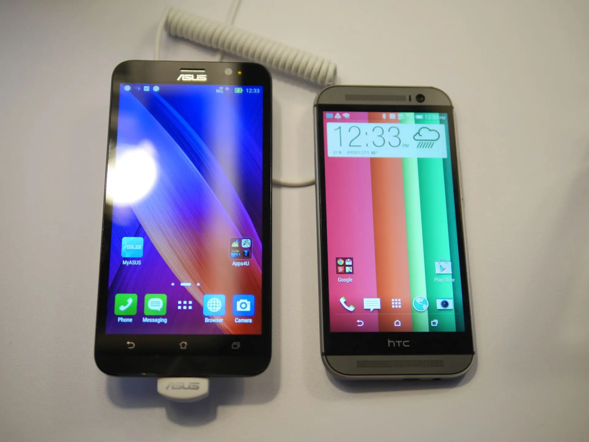 Một số so sánh nhanh về Asus Zenfone 2 với HTC One M8