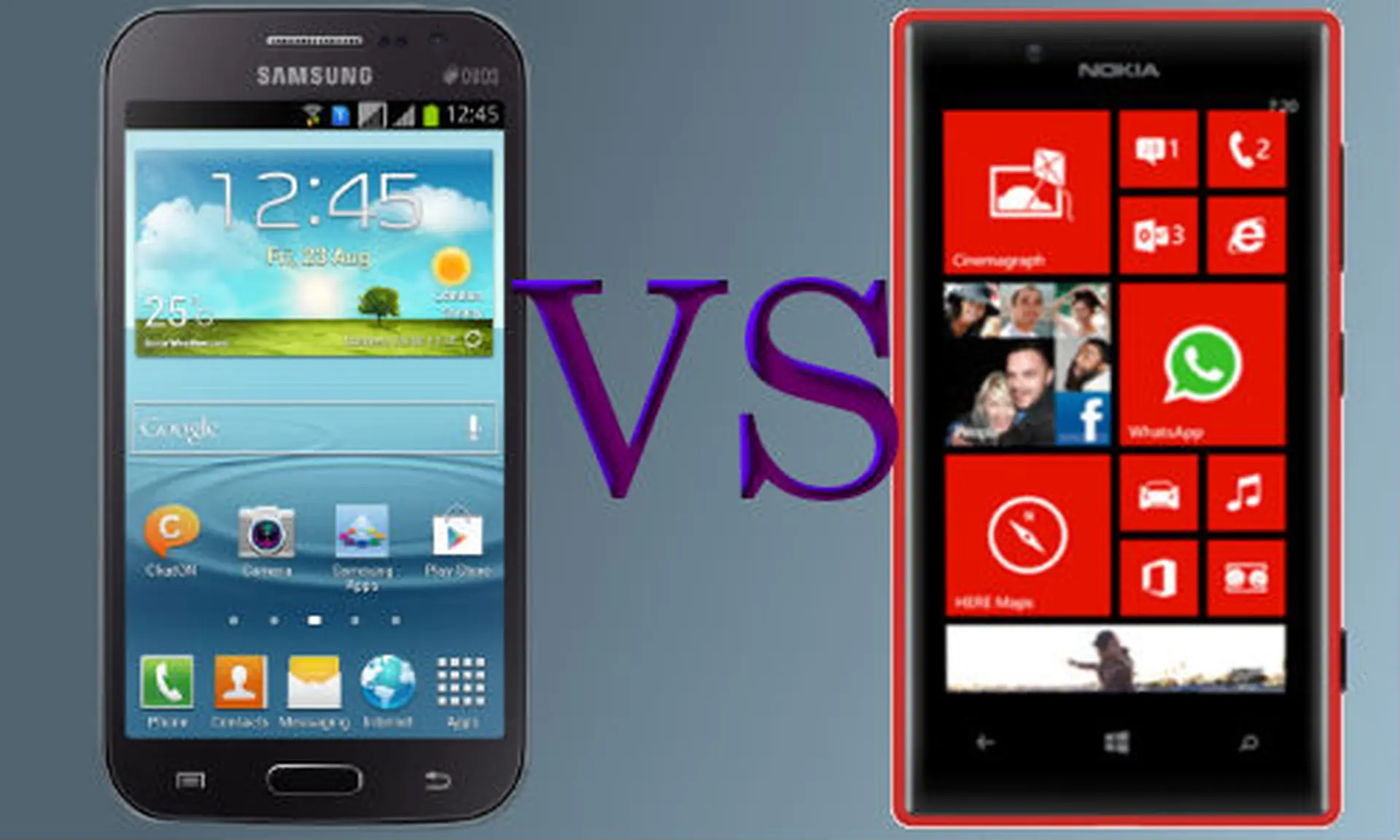 Samsung Galaxy Win và Nokia Lumia 625, smartphone tầm trung cho nhu cầu giải trí