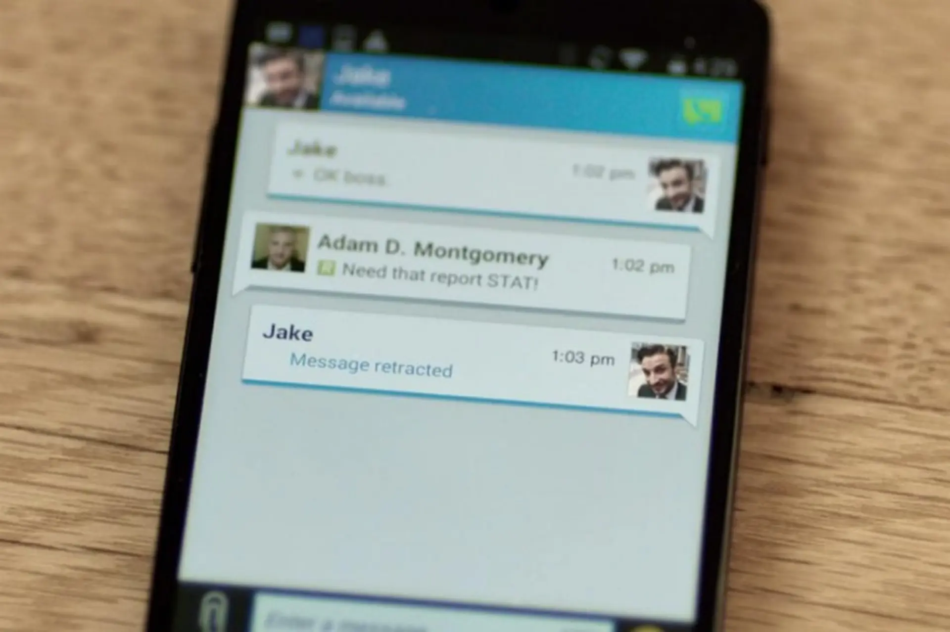 BlackBerry Messenger được người sử dụng tin tưởng hơn so với ứng dụng Android khác
