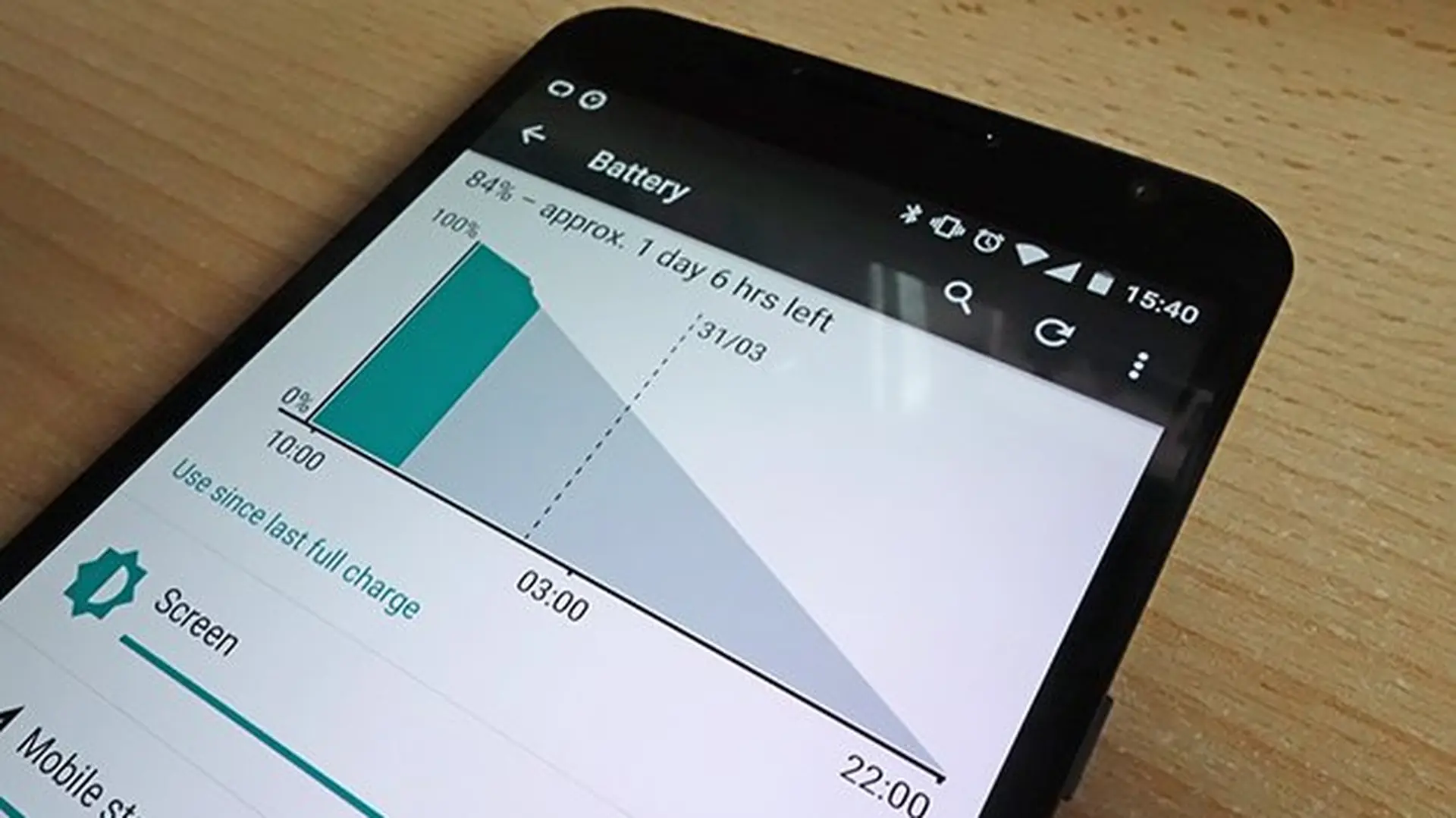 Hướng dẫn hiển thị phần trăm pin trên Nexus 6