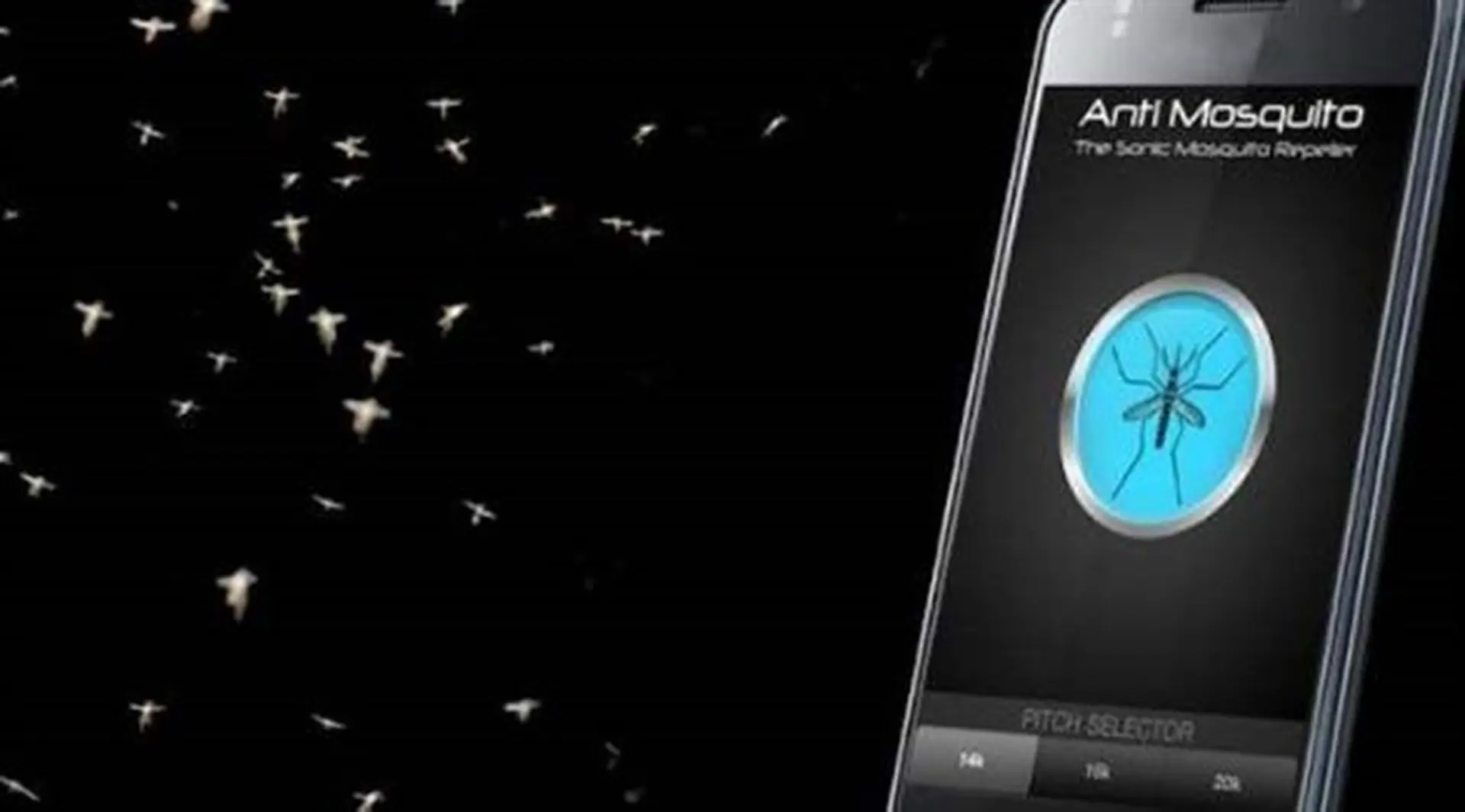 Ngủ không cần mắc màn với phần mềm đuổi muỗi trên smartphone