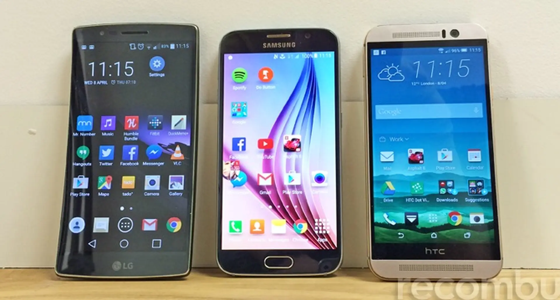 So sánh bộ ba Galaxy S6 vs HTC One M9 vs LG G Flex 2: thiết kế, màn hình, hiệu năng    
