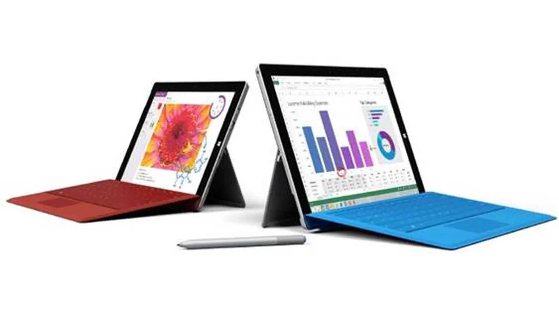 Microsoft Surface Pro 3 sở hữu nhiều điểm nhấn ấn tượng hơn Surface 3 về thiết kế và màn hình