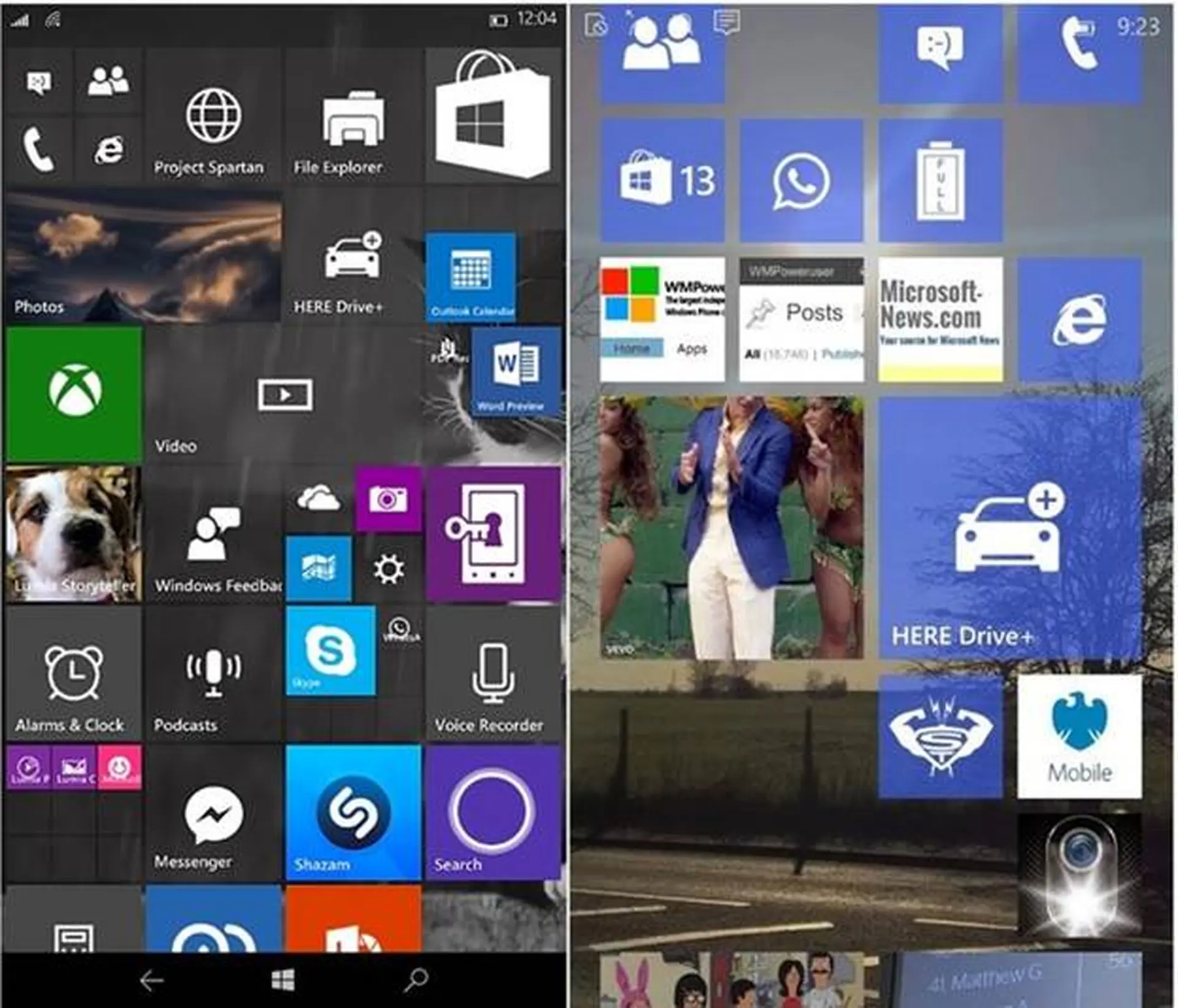 Lộ diện hình ảnh rò rỉ mới nhất của Windows 10: Những thay đổi đáng chú ý đến từ Live Tiles