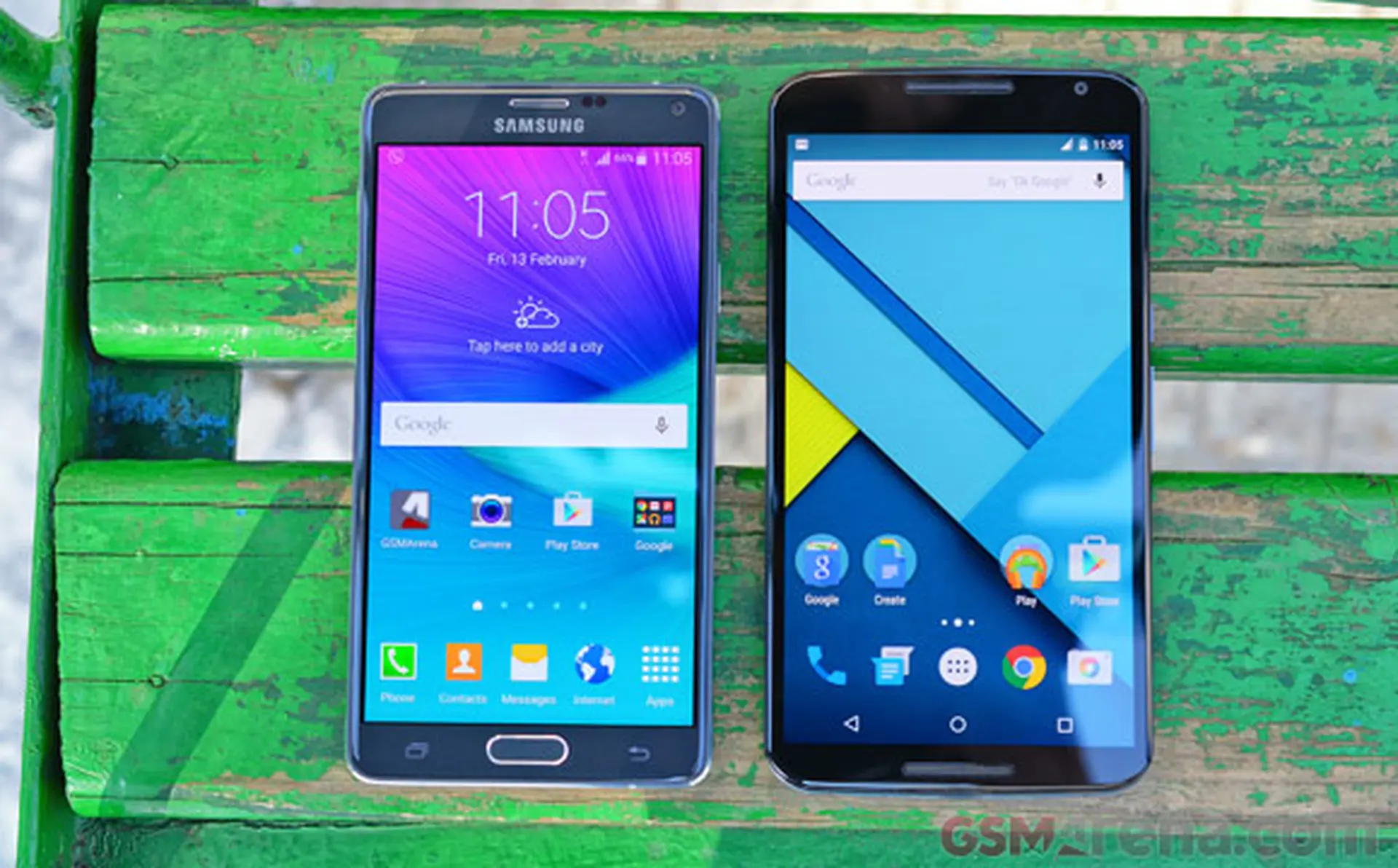 Nexus 6 với Galaxy Note 4: Cuộc chiến của những gã khổng lồ - Phần 1