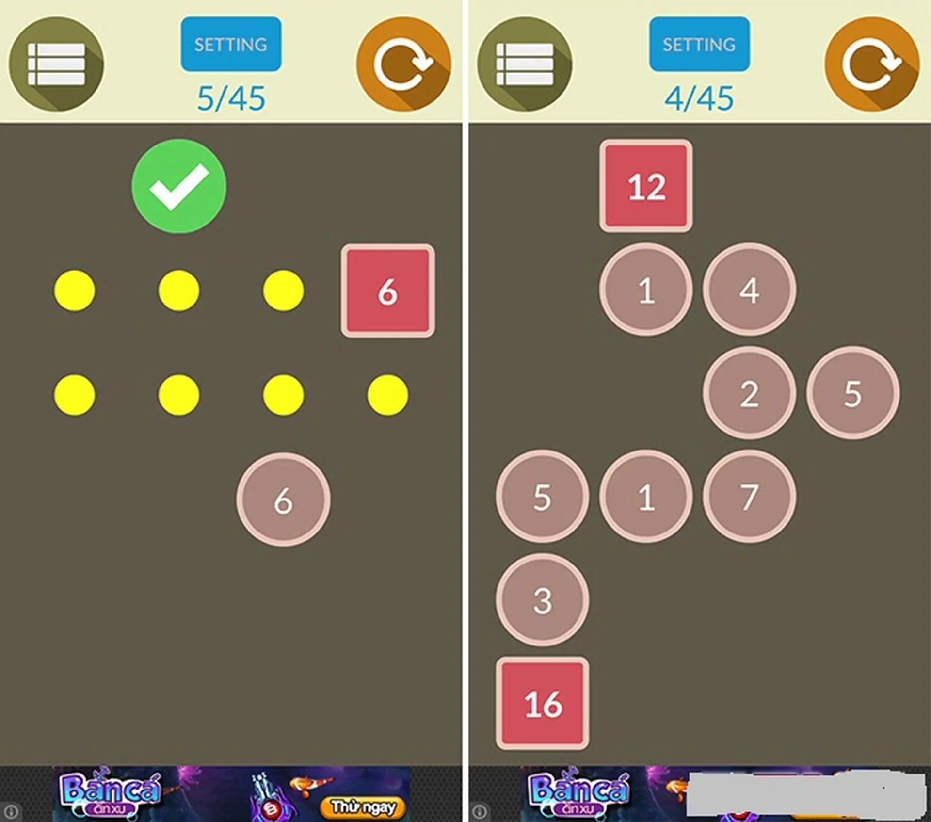 Vận động trí não cùng game Việt Sum Tracks miễn phí trên iOS