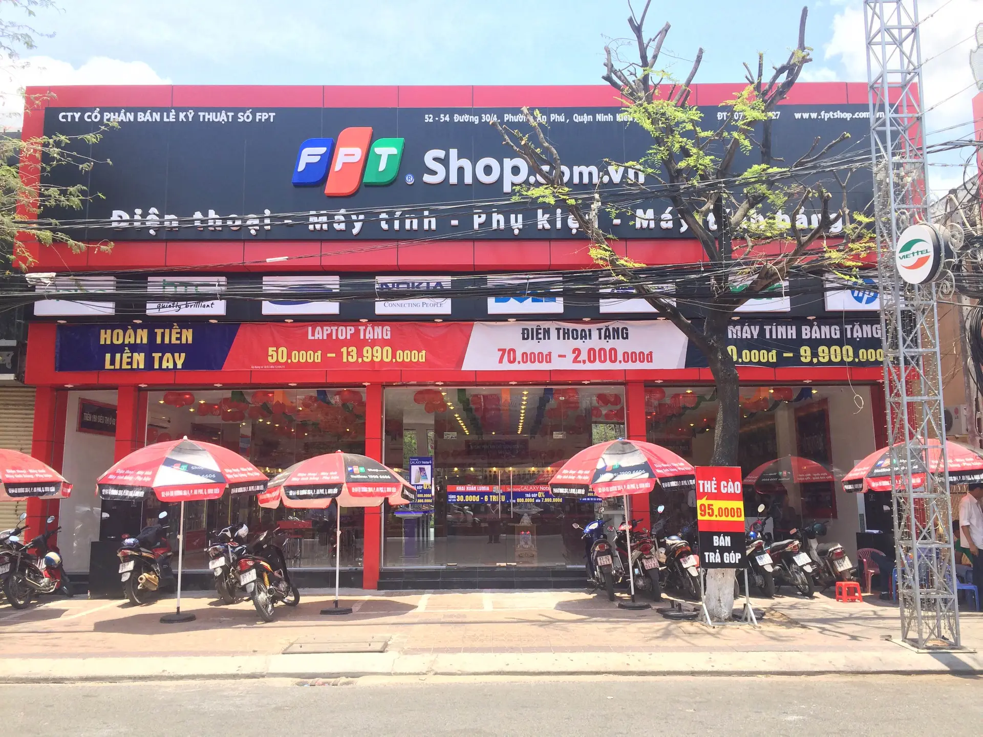 Ngập tràn ưu đãi khai trương FPT Shop 52 đường 30/4, Cần Thơ