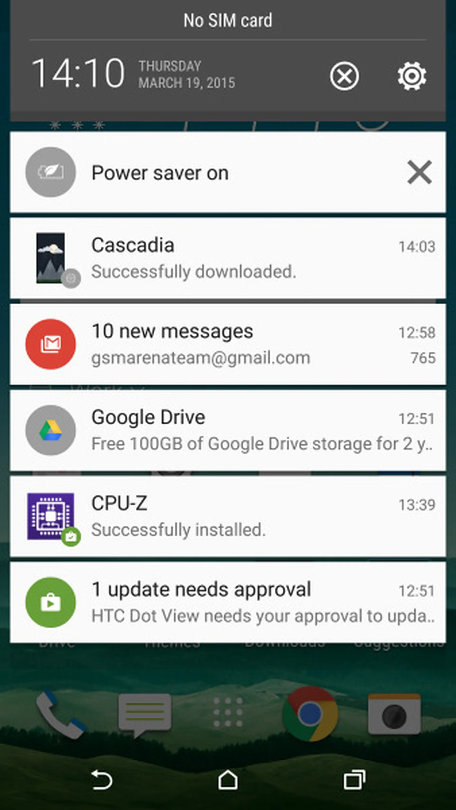 Giao diện bắt mắt với Galaxy S6 và HTC One M9 