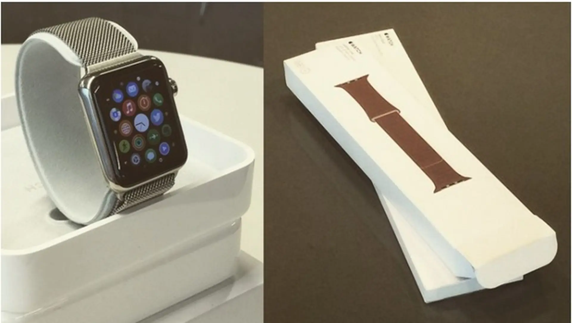 Những hình ảnh “đập hộp” Apple Watch gây xôn xao trước ngày ra mắt chính thức