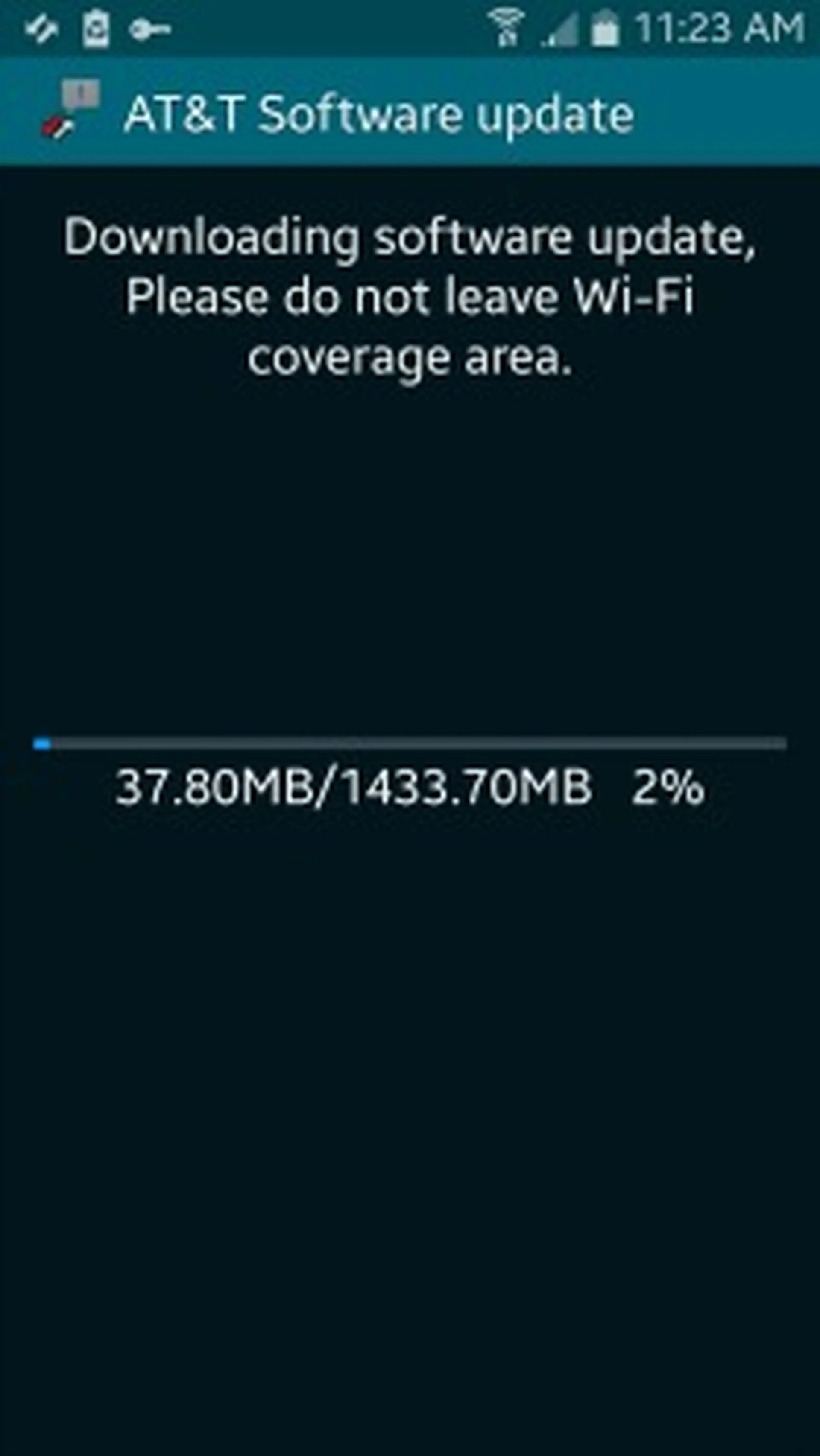 Samsung Galaxy S5 cũng được AT&T cập nhật lên Lollipop